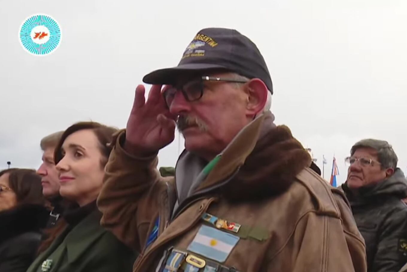 Parodi junto a Villarruel