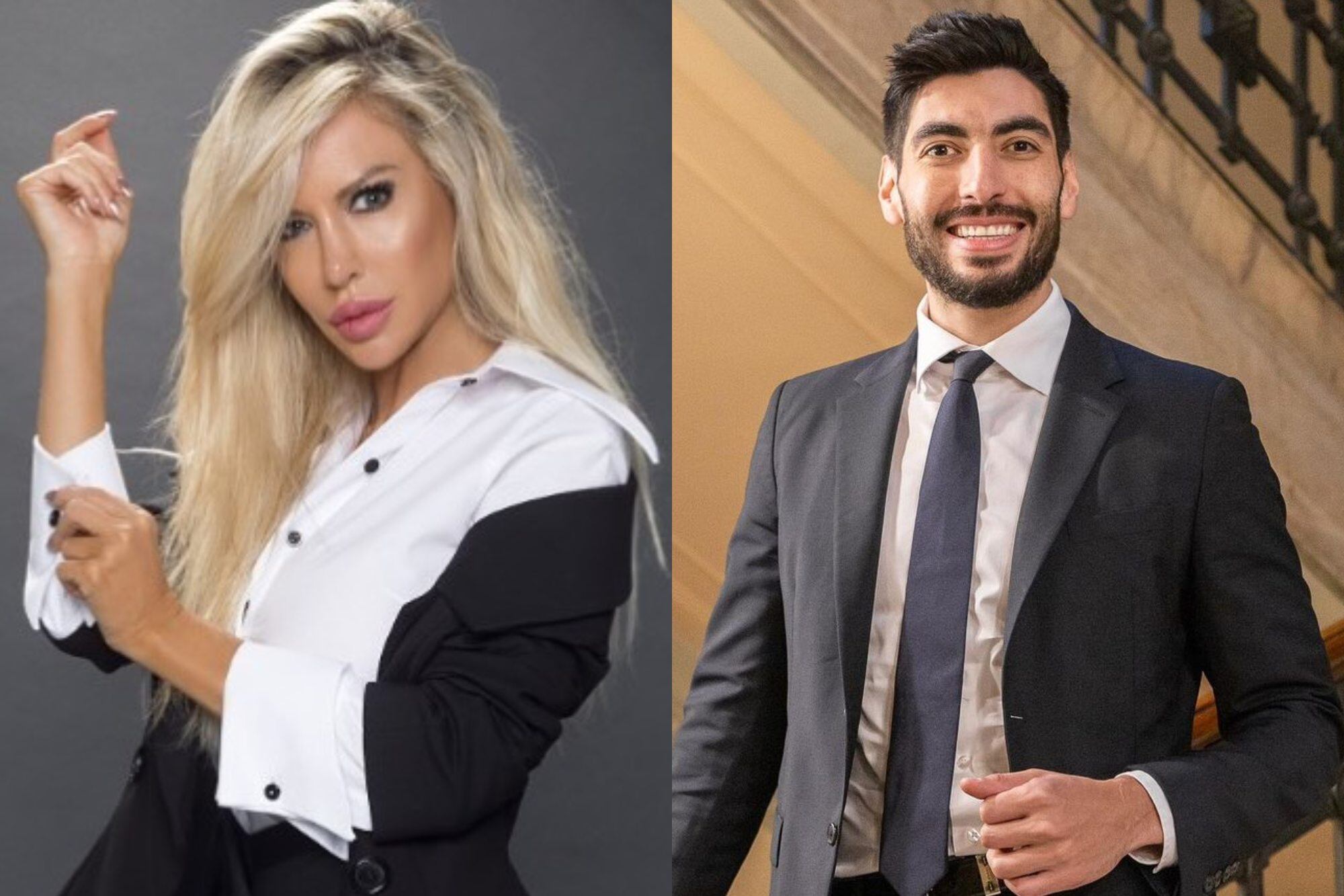 Luciana Salazar y Facundo Moyano, un affaire que encontró en Puerto Madero su escenario