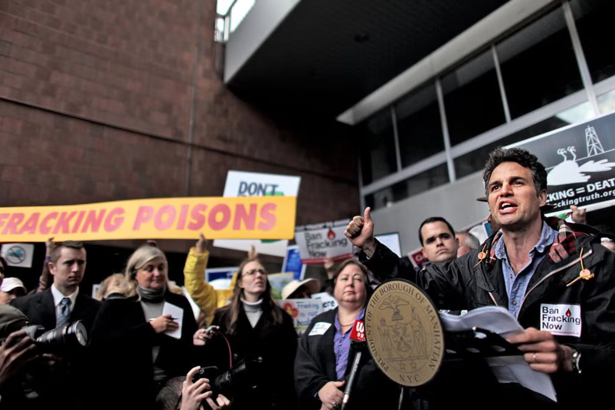Mark Ruffalo lidera una cruzada pública ante el fracking que trascendió su faceta actoral