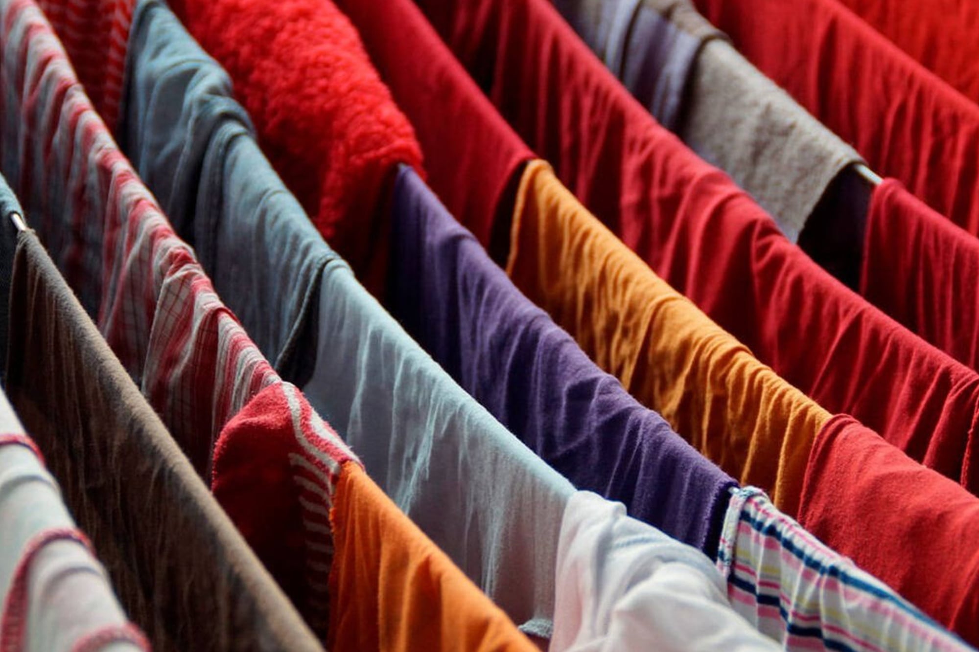 El método japonés para secar la ropa