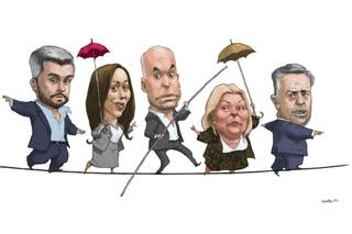 Los pilares de Cambiemos: una estructura sacudida por turbulencias imprevistas