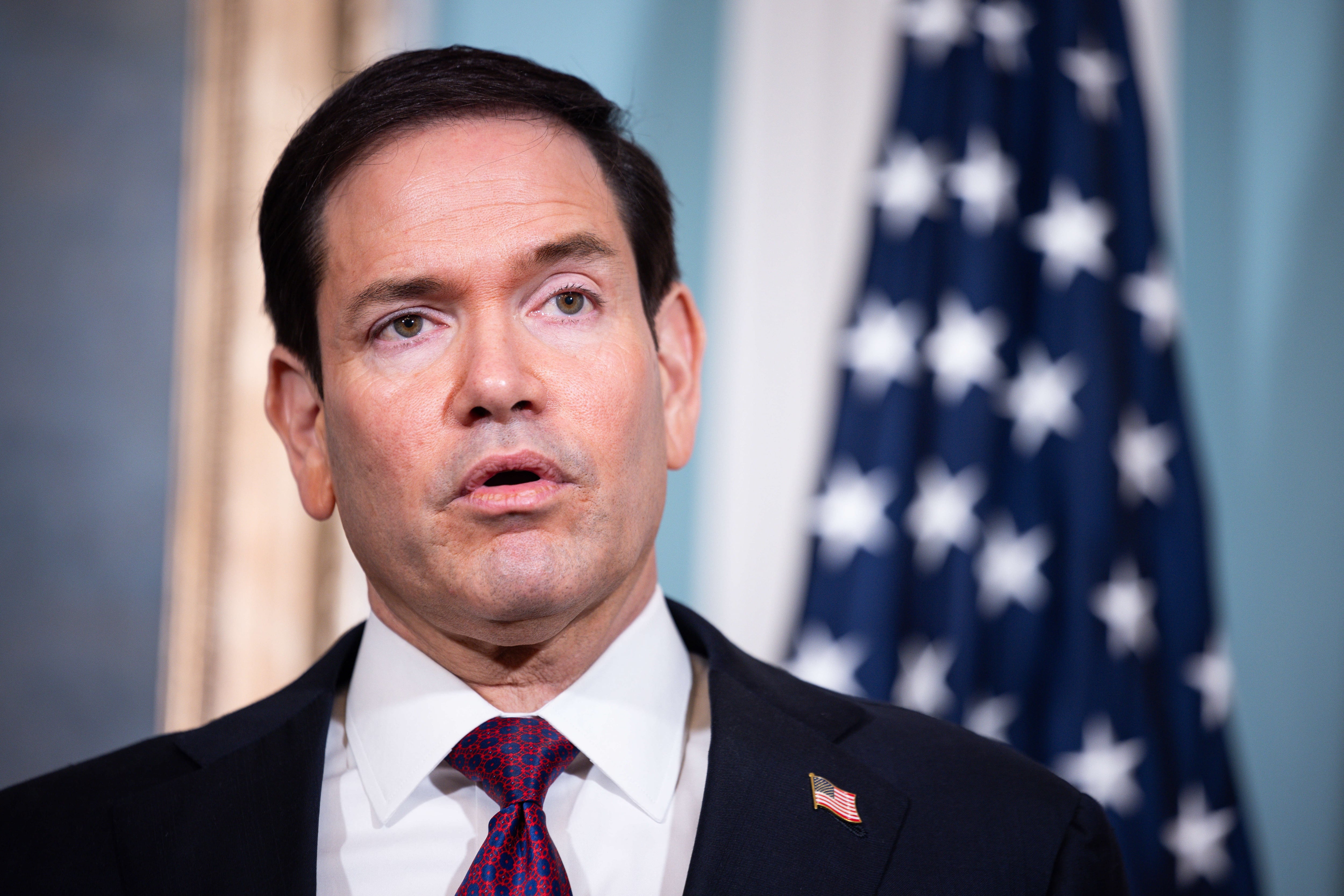 El secretario de Estado norteamericano, Marco Rubio, en Washington.