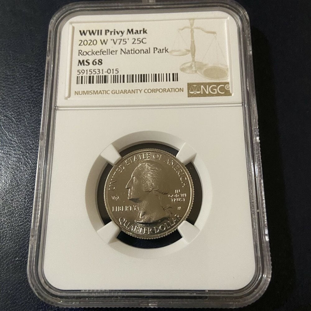 La pieza fue calificada como MS68 debido a su buen estado de conservación