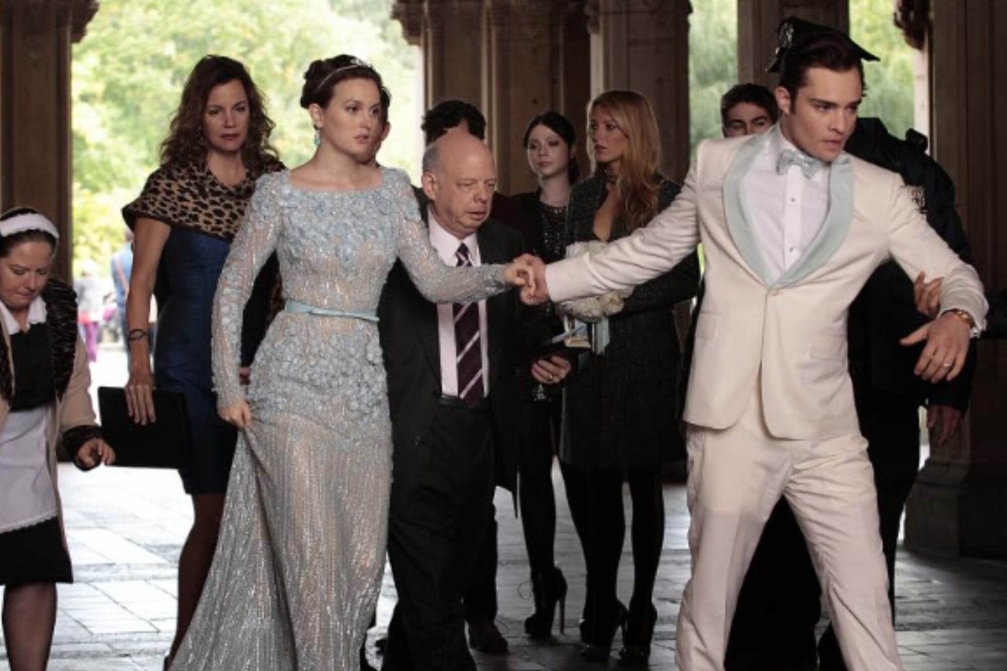 El vestido de novia de Blair Waldorf en Gossip Girl fue de Elie Saab (Foto: IMDb)