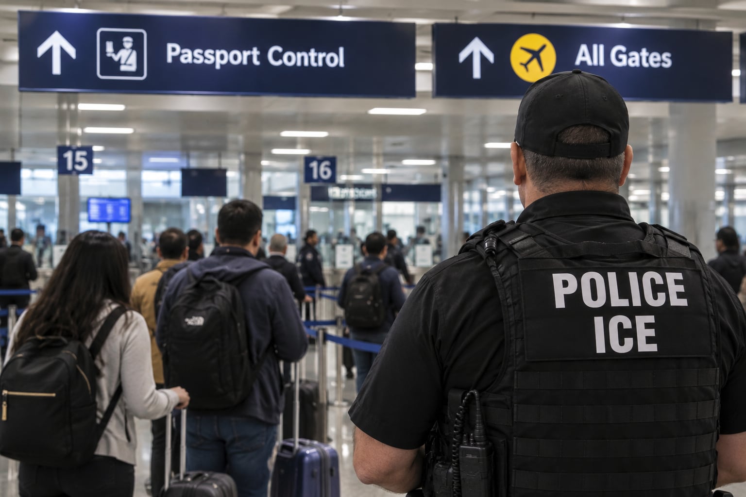 Personas con trámites migratorios pendientes también quedaron alcanzadas por los controles