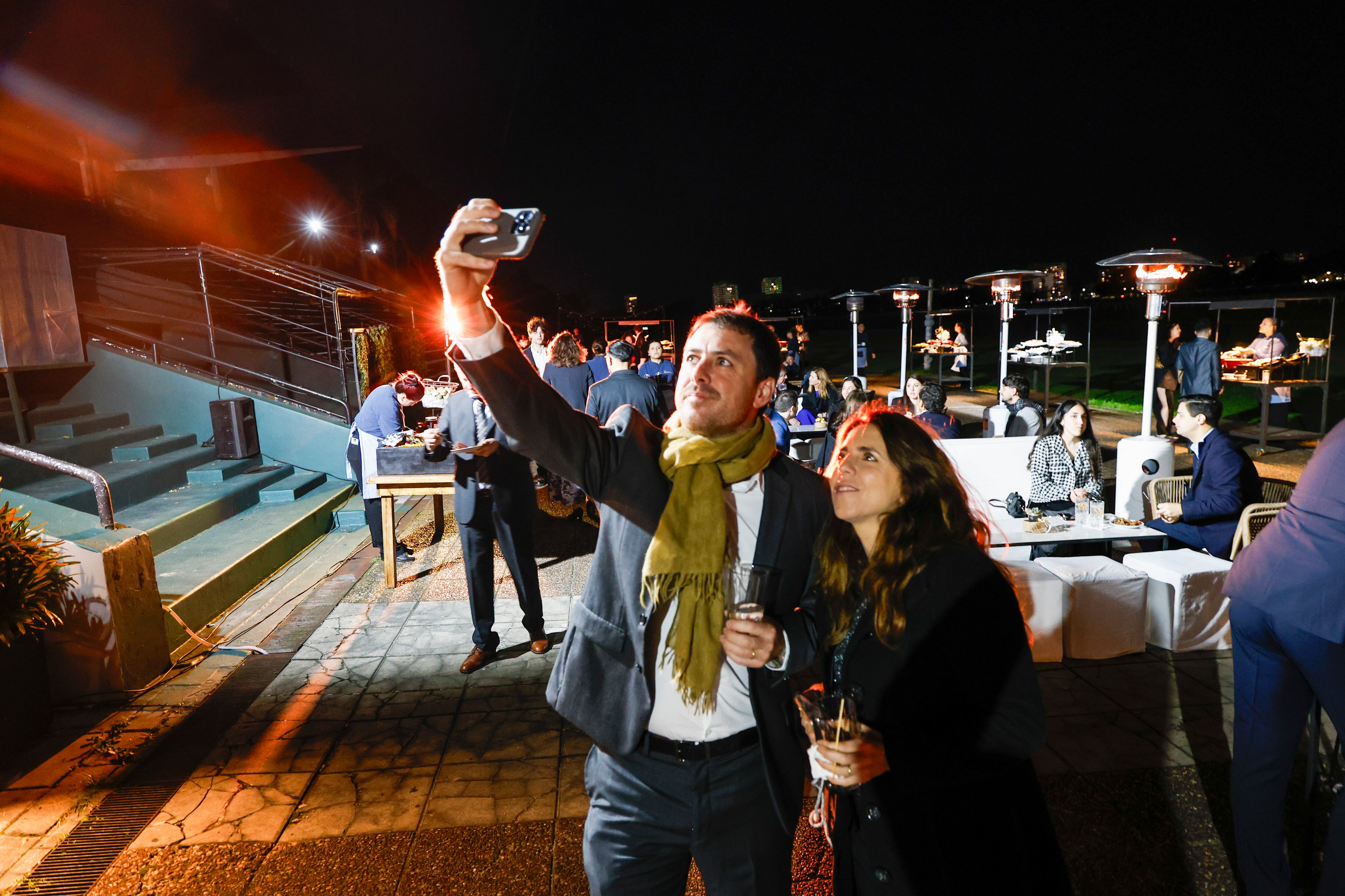 El buen clima ayudó a que fuera una noche perecta