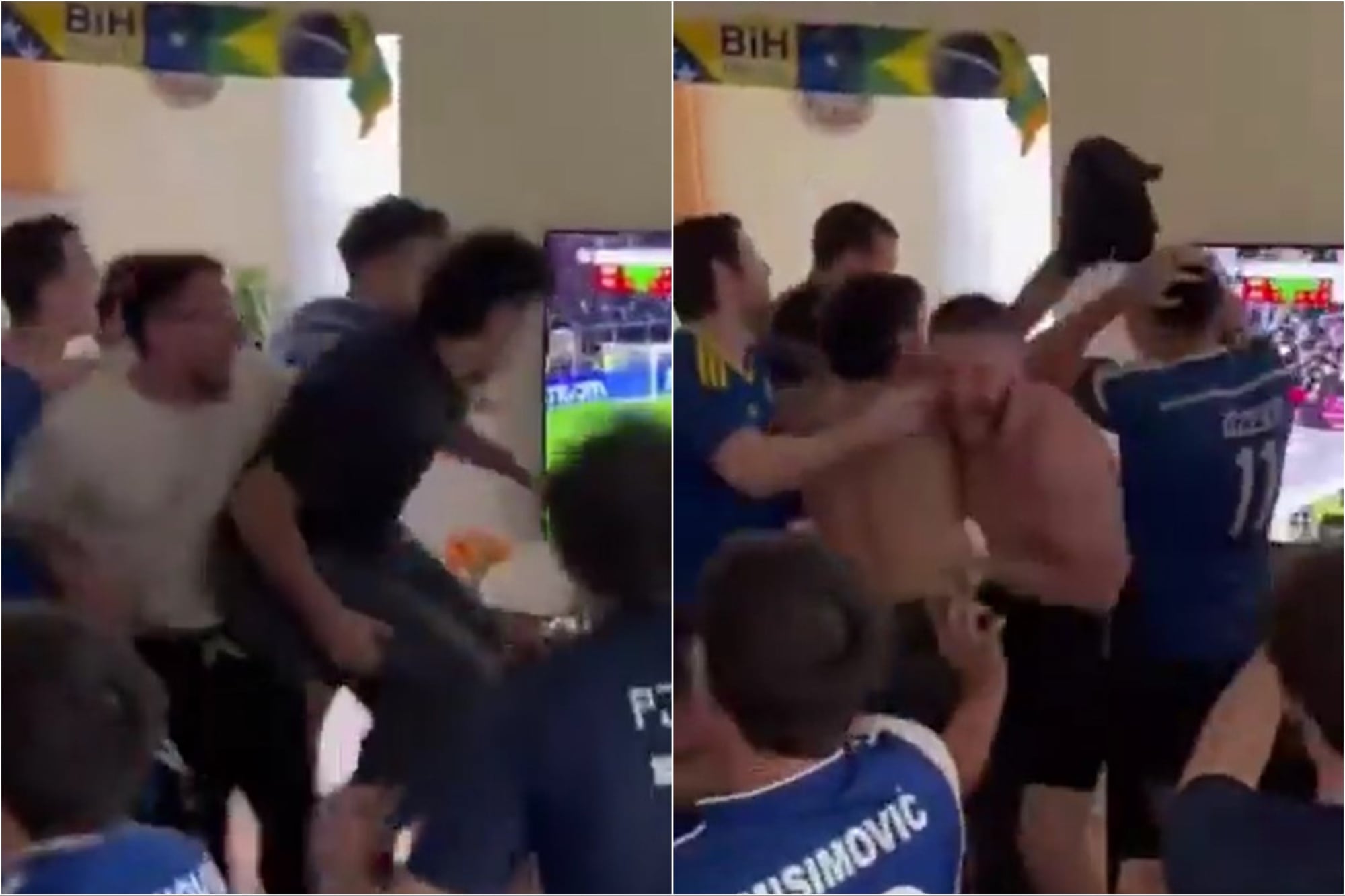 El emotivo video de un grupo de amigos bosnios tras la tanda de penales contra Italia y la clasificación al Mundial