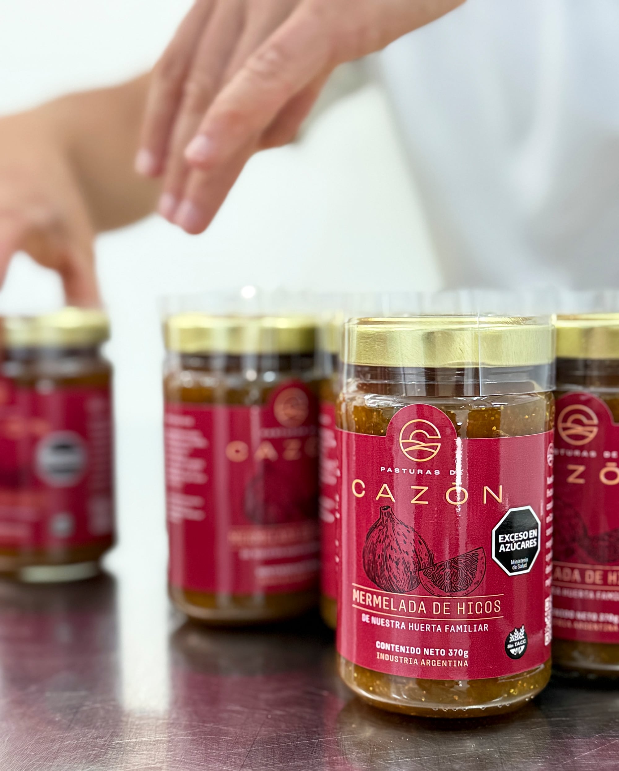 Mermeladas, otro de los productos que comercializan
