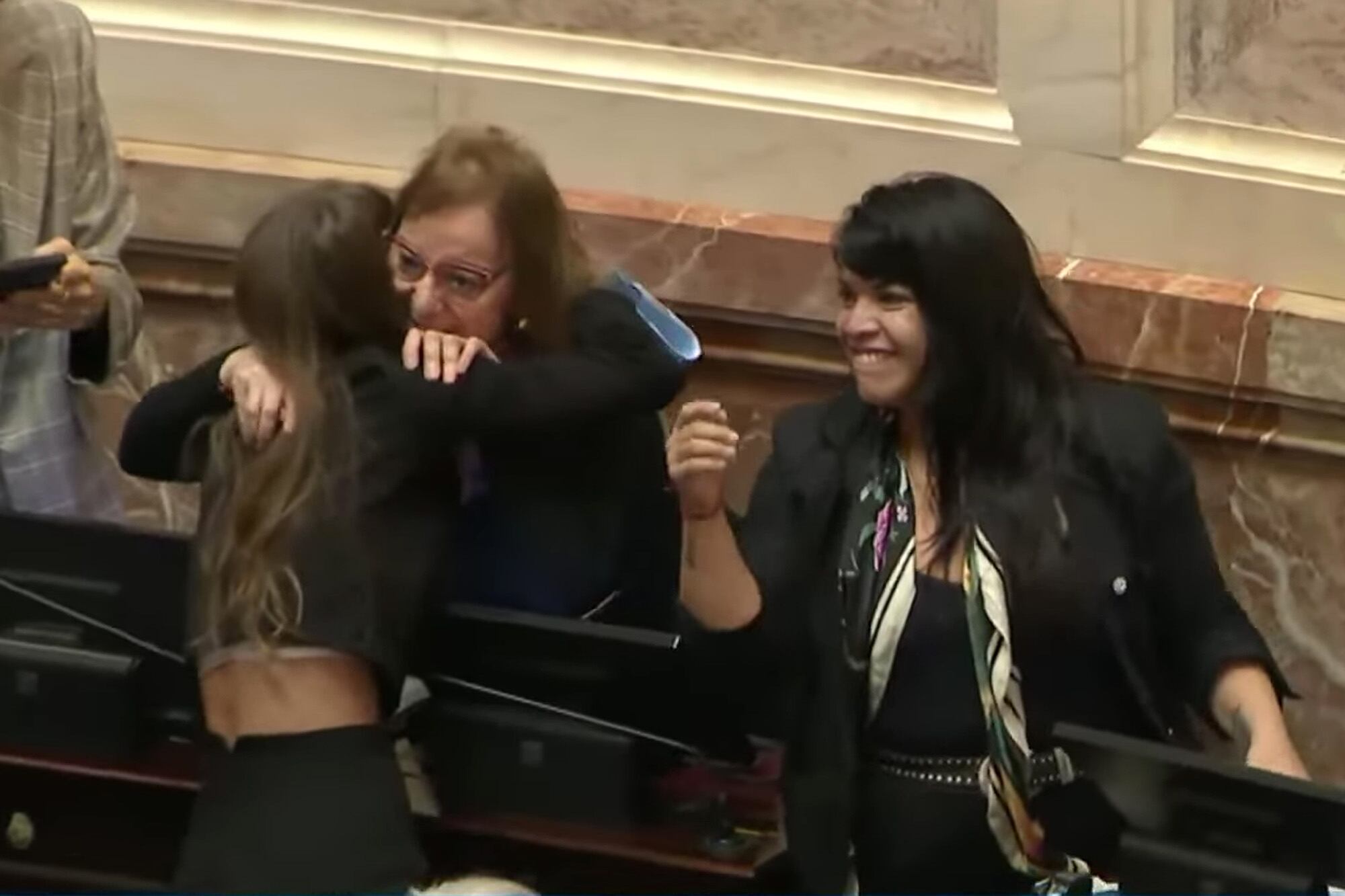 Alicia Kirchner festeja la votación en el Senado en contra del proyecto de Ficha Limpia