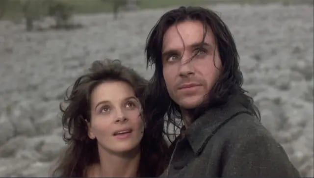 Ralph Fiennes en Cumbres Borrascosas de 1993