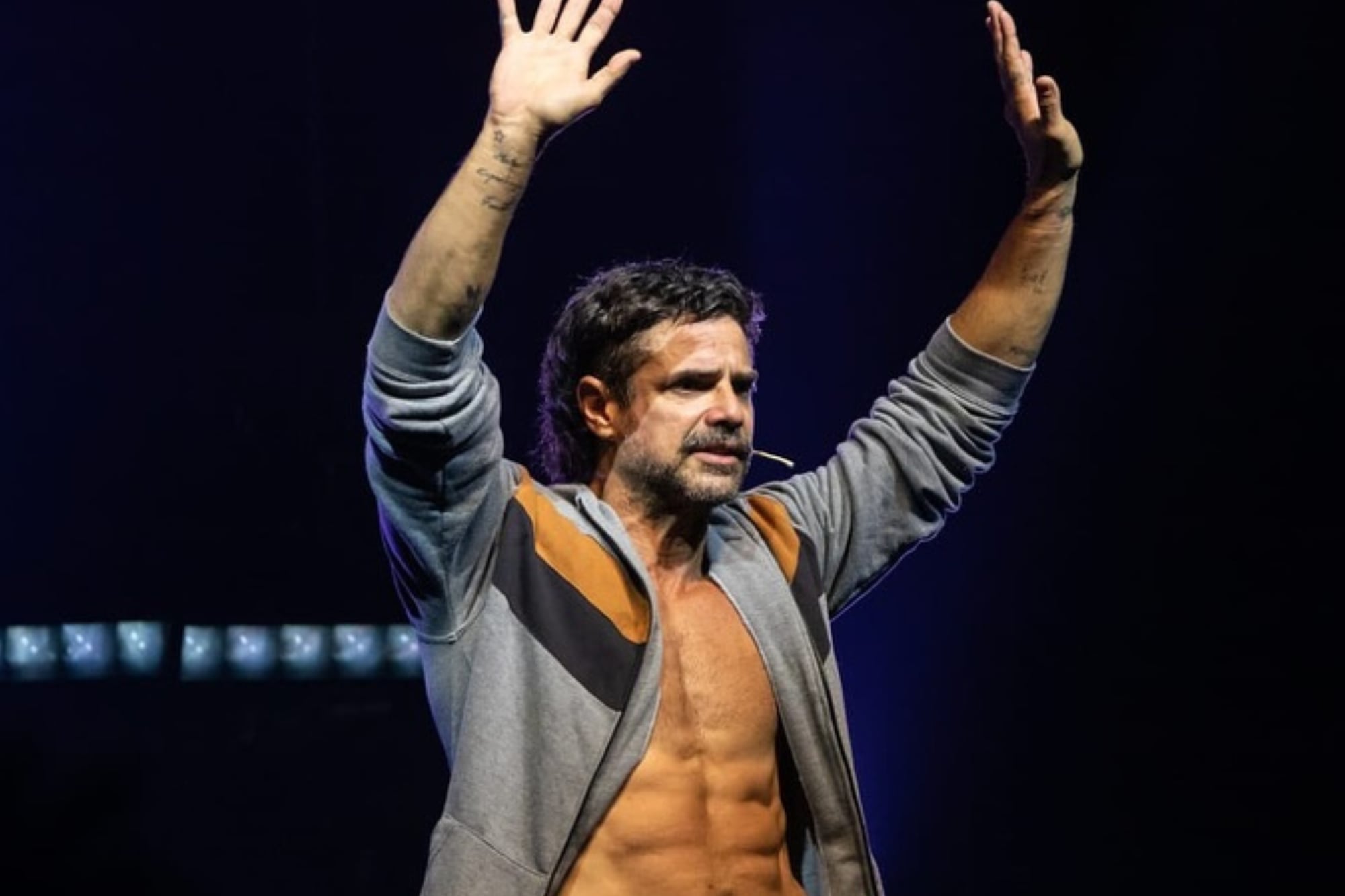 El actor atravesó un tormentoso momento mediático (Foto: @castrolucianook)