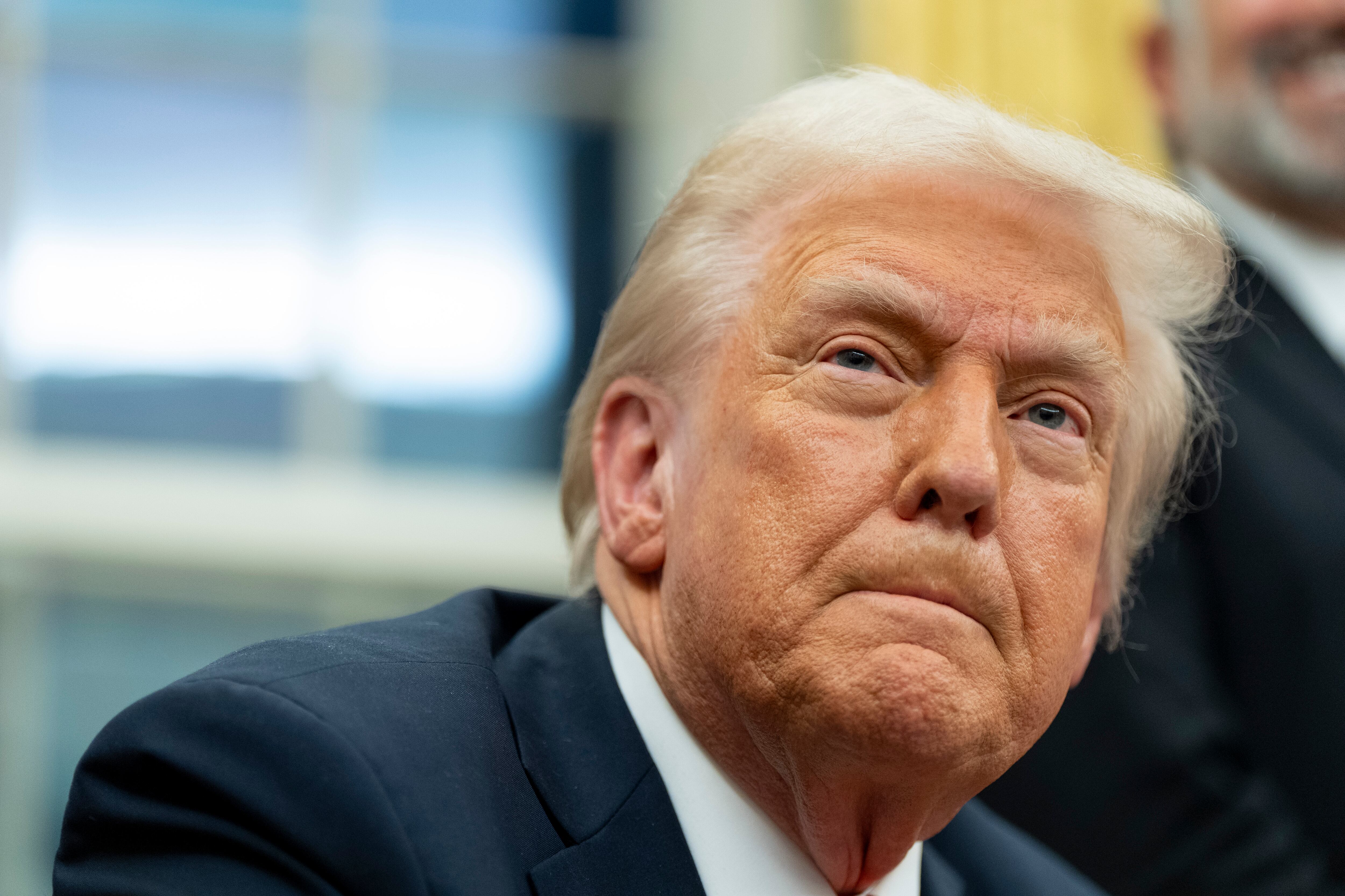 El presidente de Estados Unidos, Donald Trump, en la Casa Blanca.