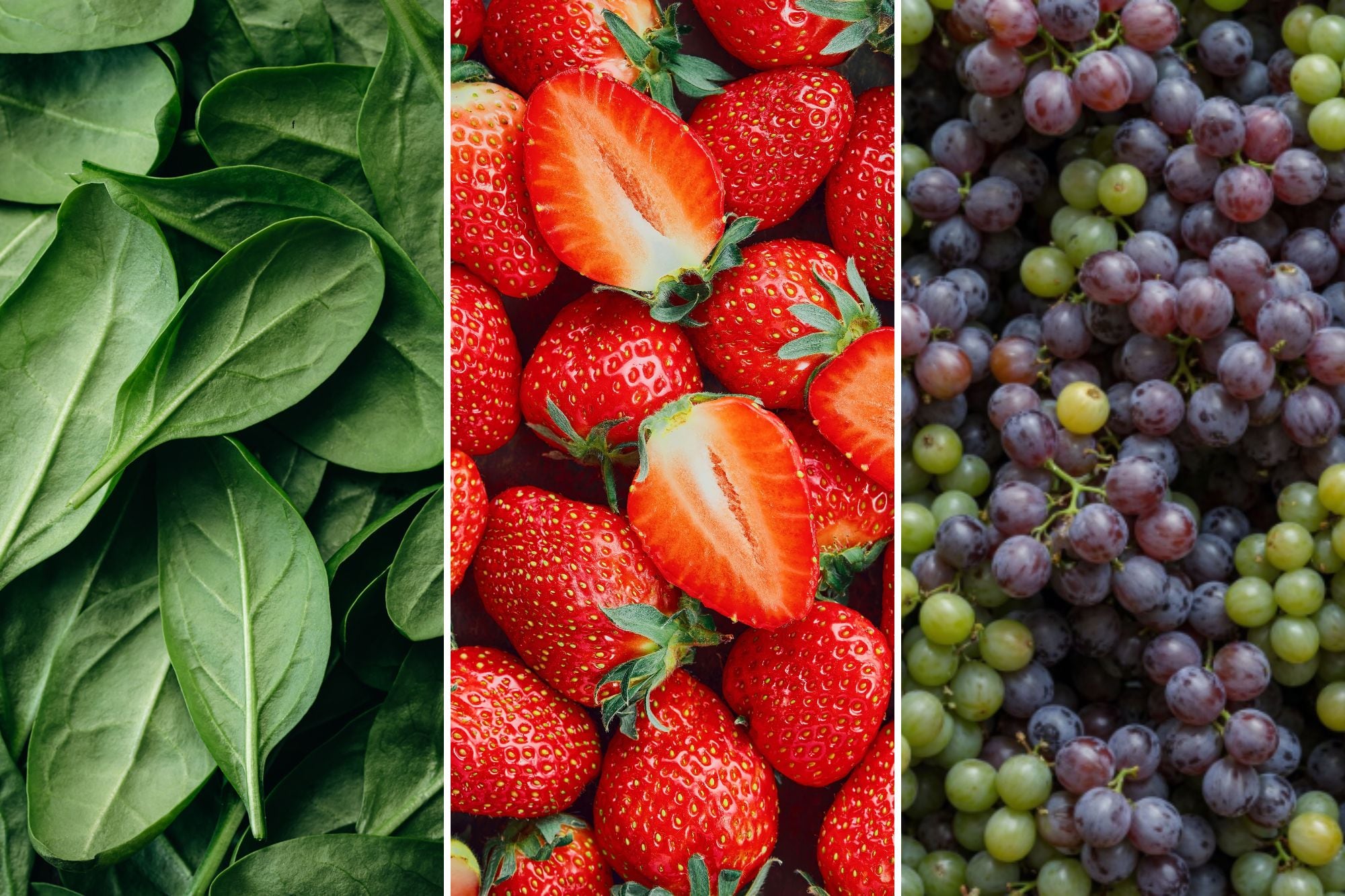 Espinaca, frutillas y uvas: el ranking de los alimentos con más residuos de pesticidas en 2026