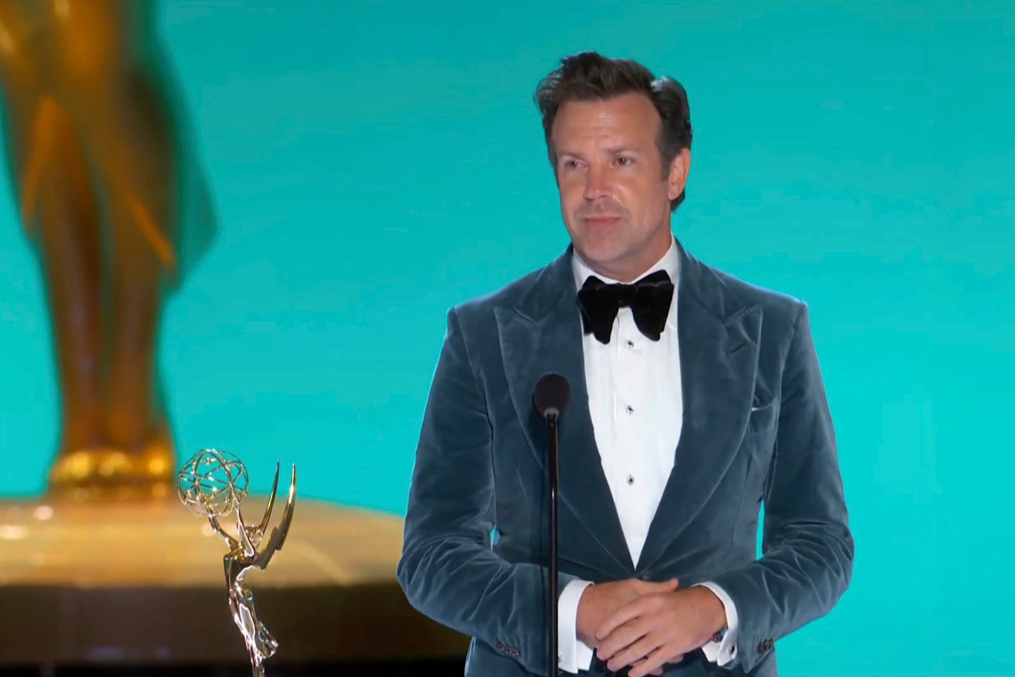 Hannah Waddingham habló de las tensiones en el set de Ted Lasso: “Siempre lo cambia todo en el último minuto” Jason Sudeikis premiado con el Emmy por su rol en Ted Lasso