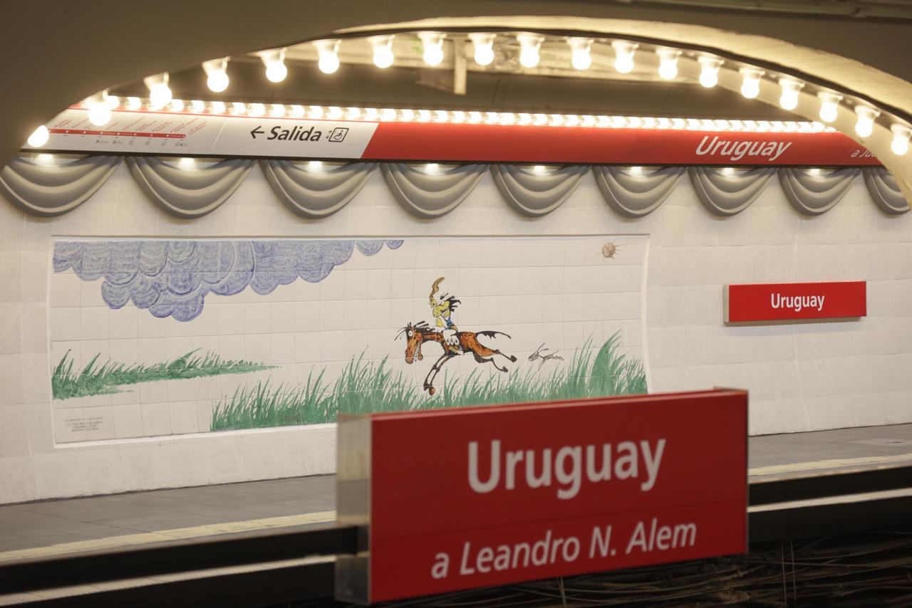 La estación Uruguay de la línea B del subte fue reabierta al público