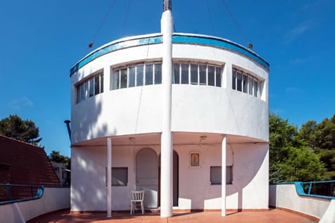 La casa se inauguró como un barco de verdad en 1954 (Foto: casabarco.com.ar)