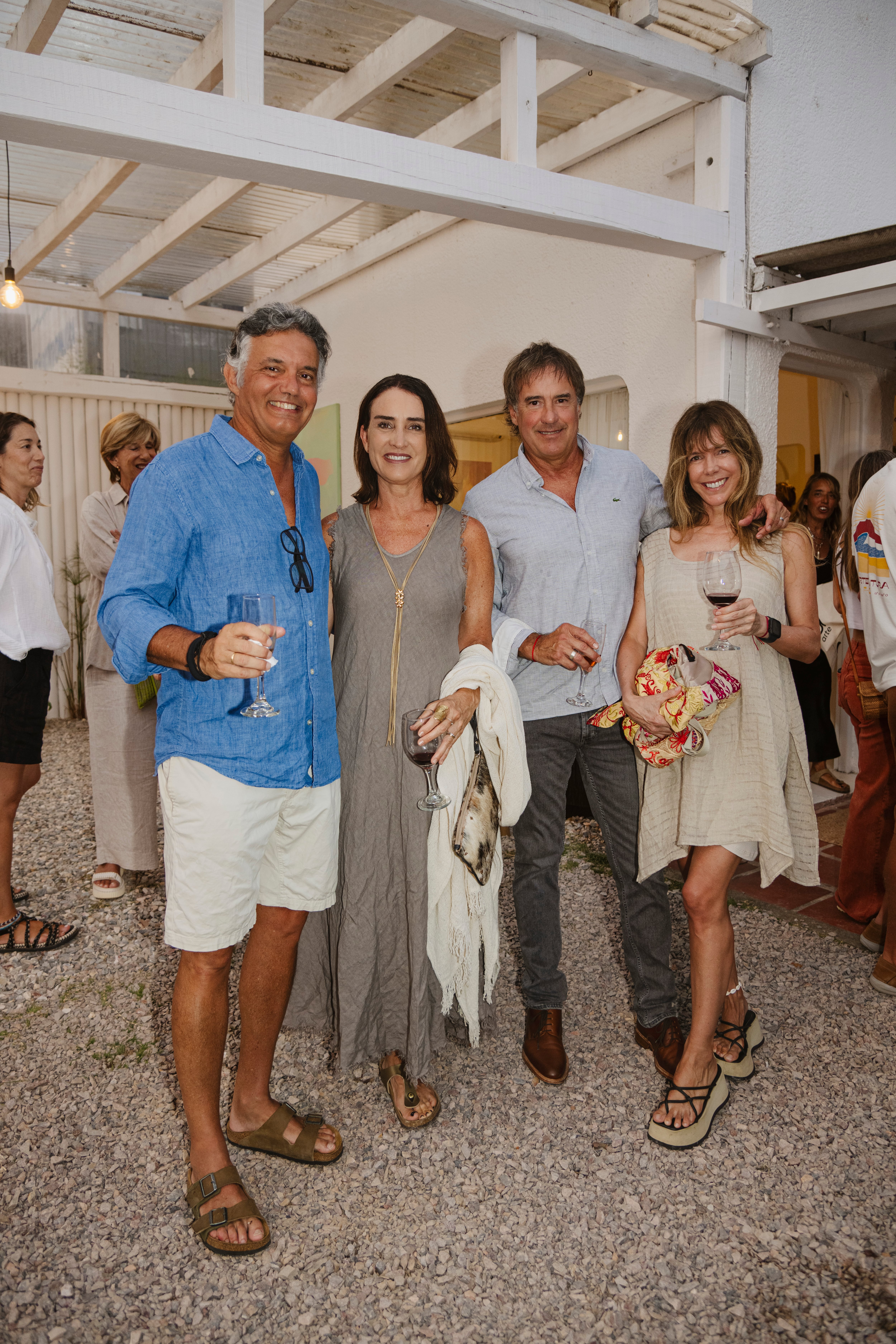 Adolfo y Sonia Durañona, Nicolás García Pinto y Sol San Martín