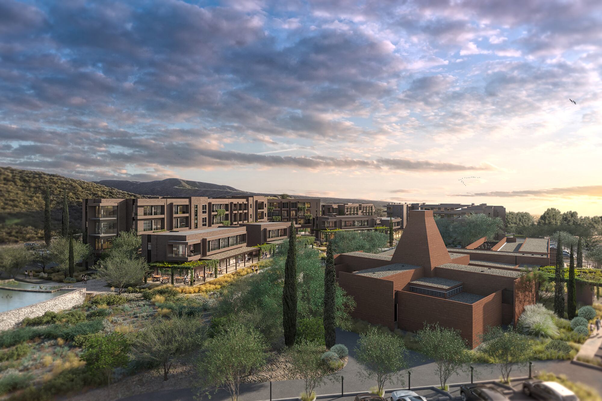 Está ubicado en Chacras de Coria, Luján de Cuyo, sobre la ruta panamericana, que conecta con las localidades de la alta montaña, rumbo a Chile.