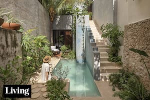 Una casa histórica se convirtió en un pequeño oasis en el corazón de Mérida