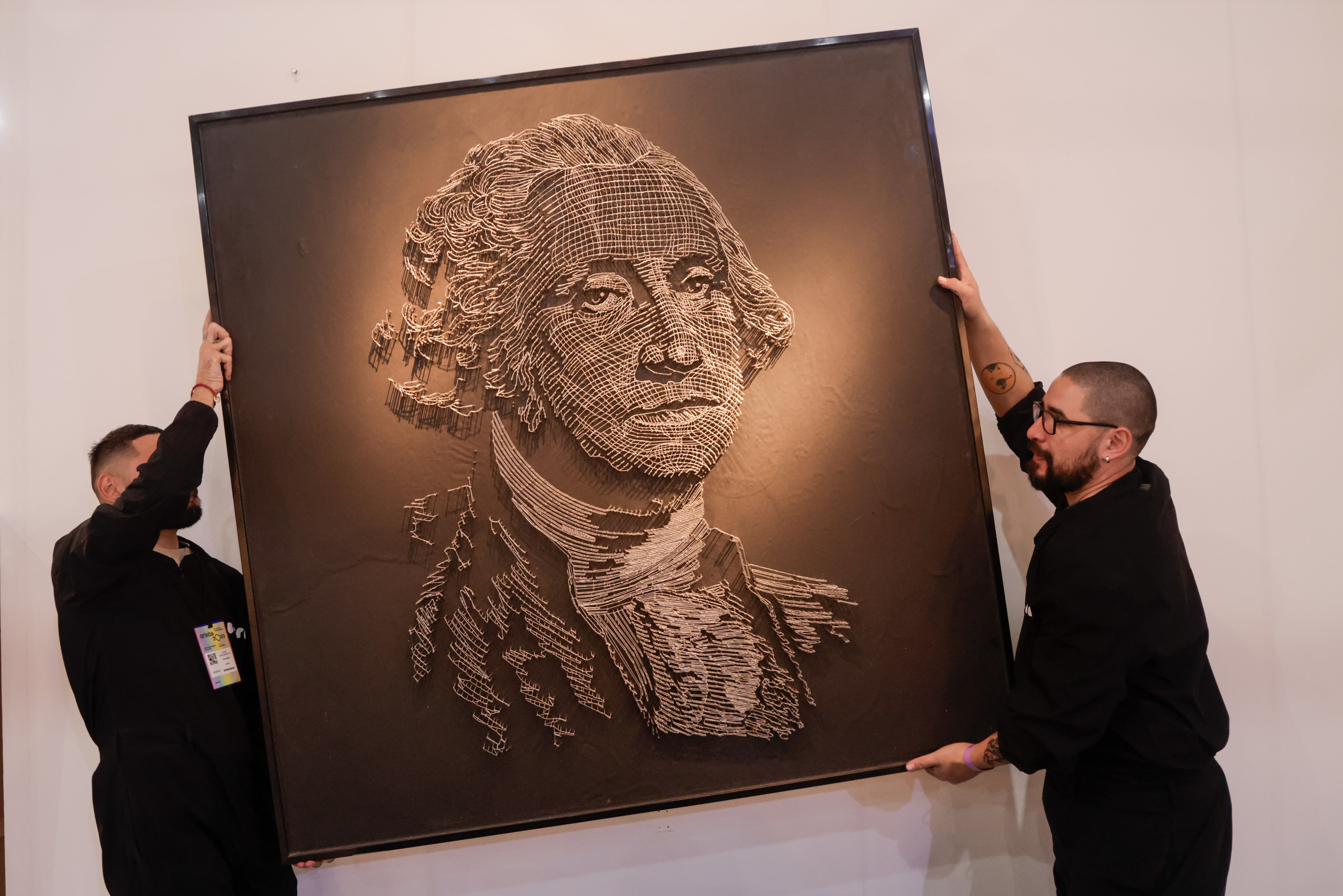 Obra de Mondongo vendida por Barro en arteba 2023