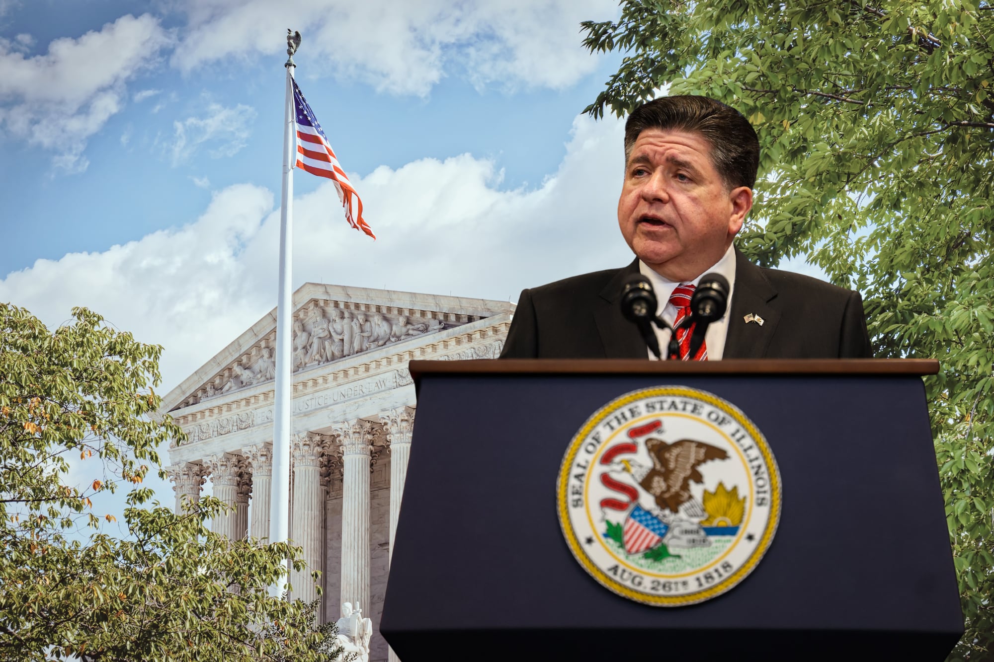 El reclamo de J.B. Pritzker por la Ley de Derechos Electorales y los cambios en la Corte Suprema de EE.UU.