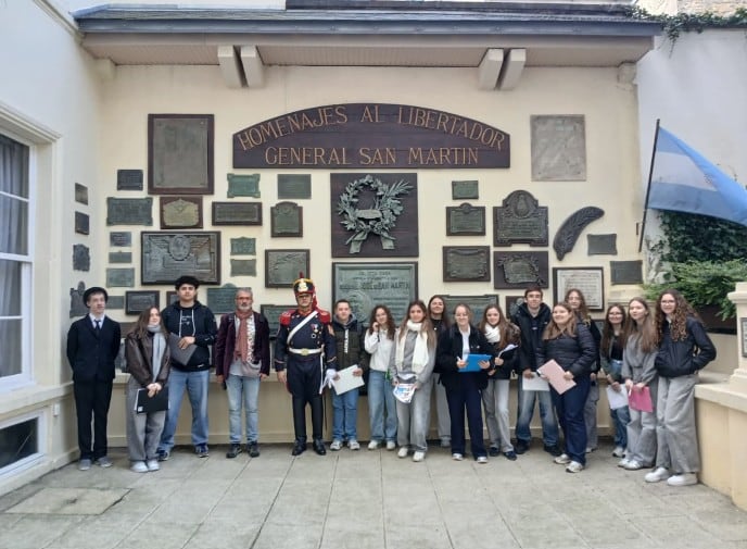 La casa museo recibe visitantes de distintos países y estudiantes durante todo el año