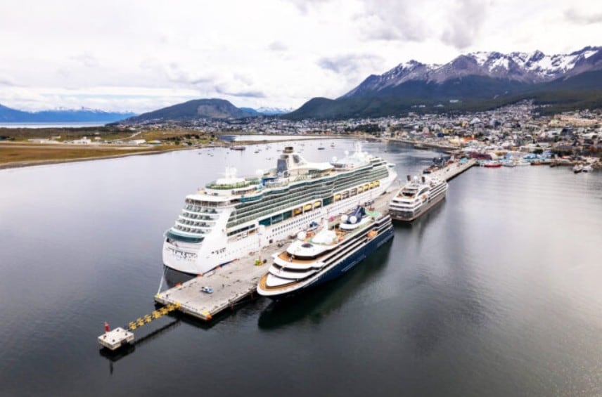 La renovación del puerto de Ushuaia