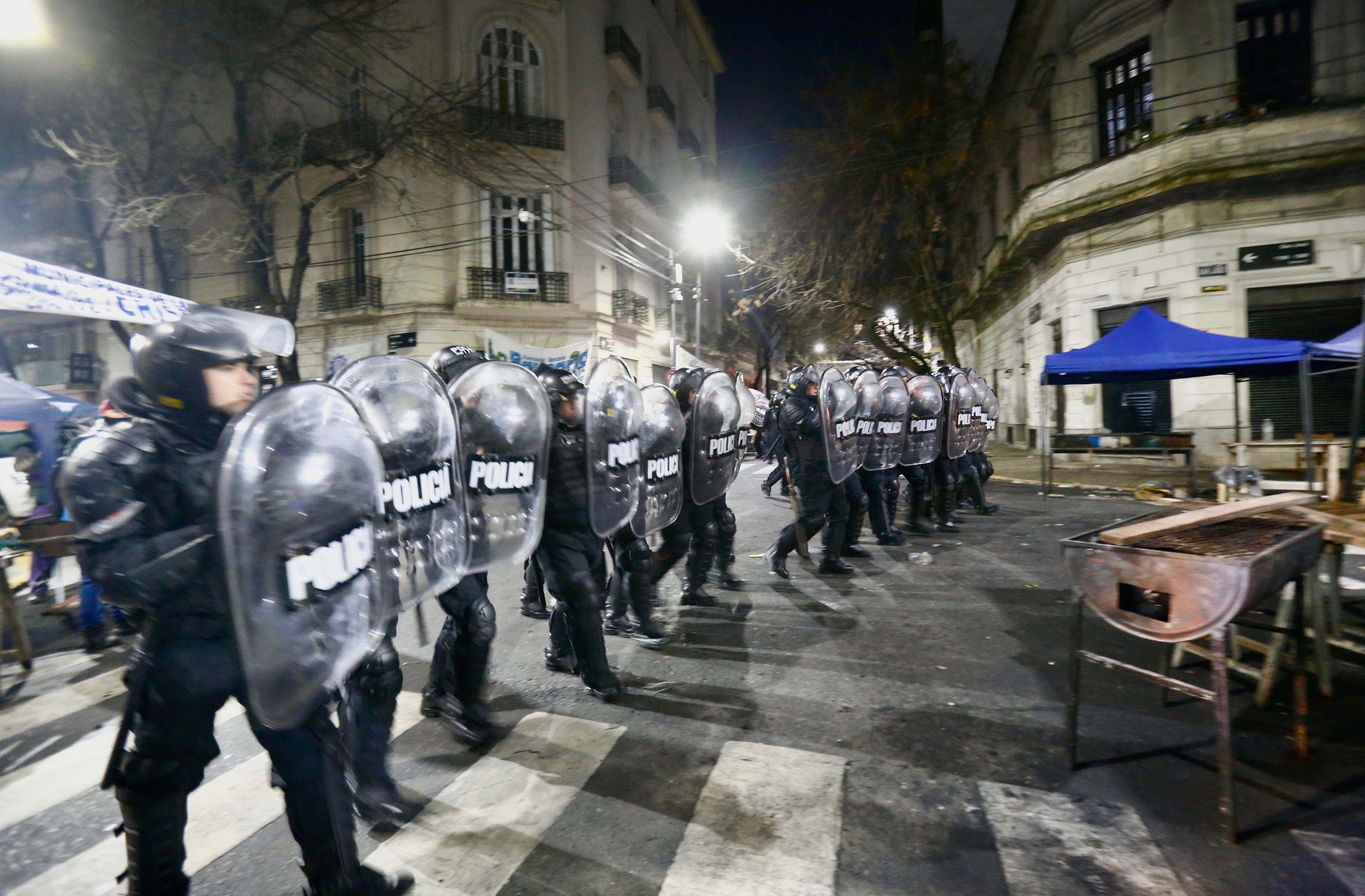 Participaron más de 160 efectivos en el operativo.