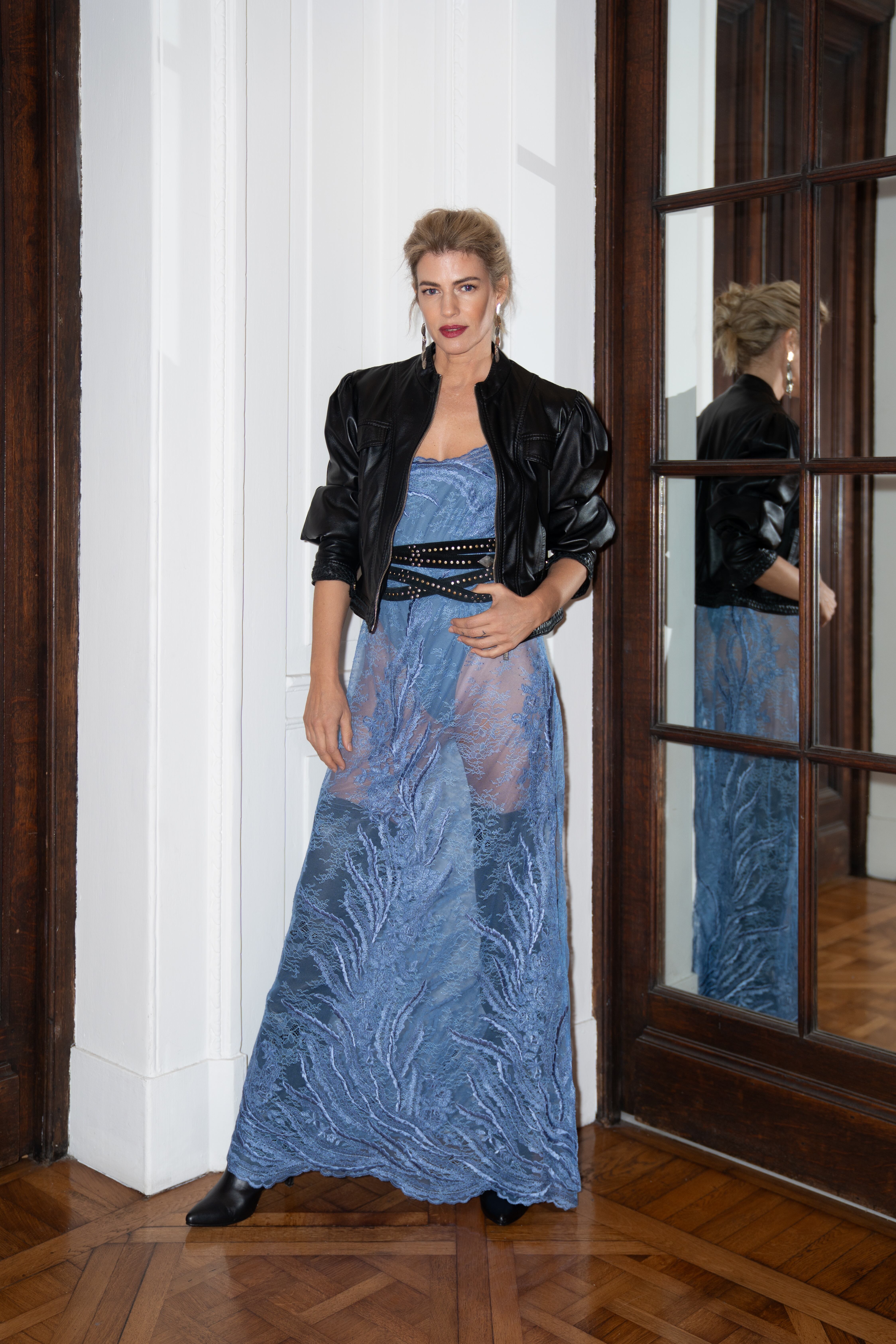 Daniela Urzi en la presentación de Haidi Clair