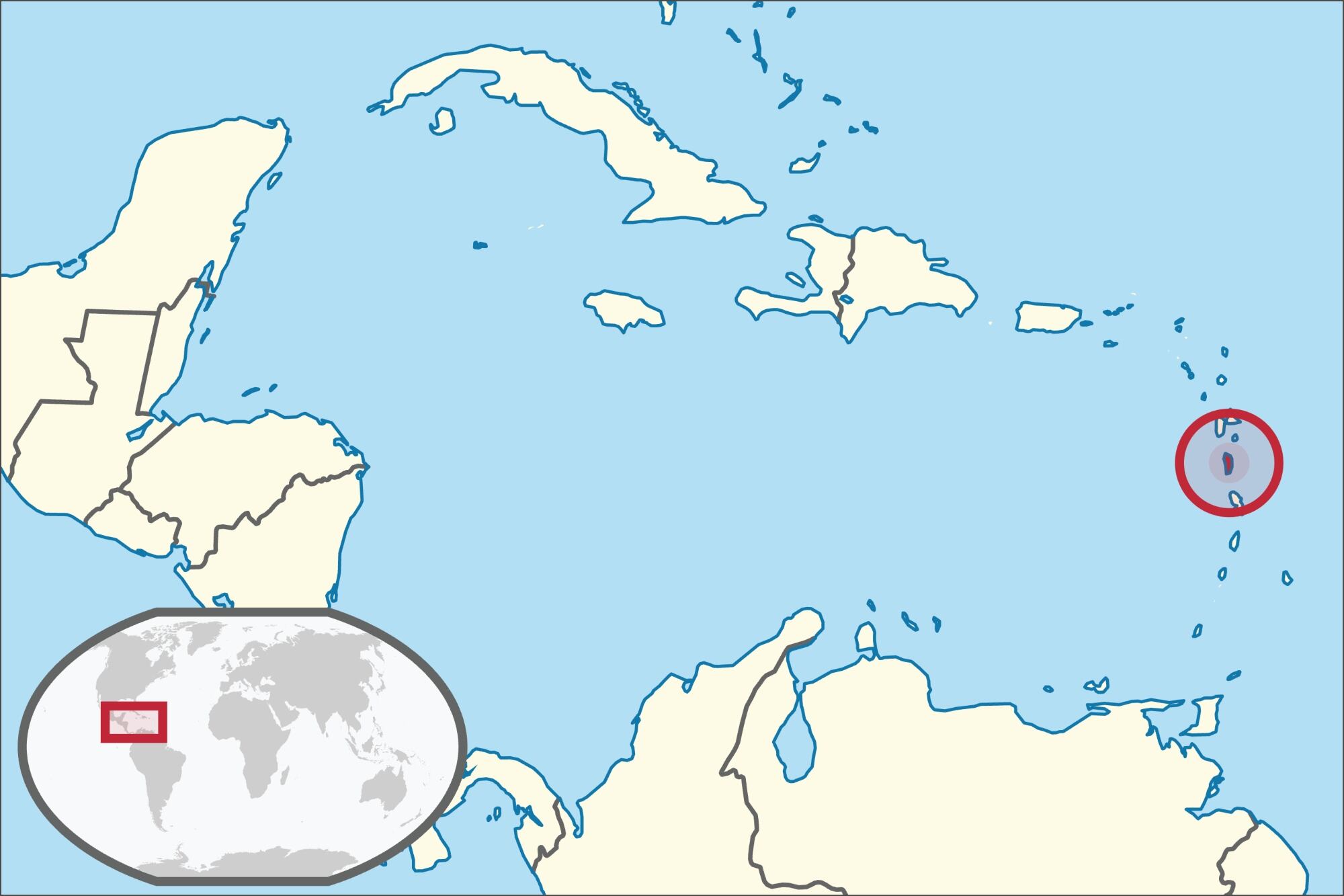Dominica es una pequeña isla caribeña ubicada a 4.141 kilómetros de Estados Unidos