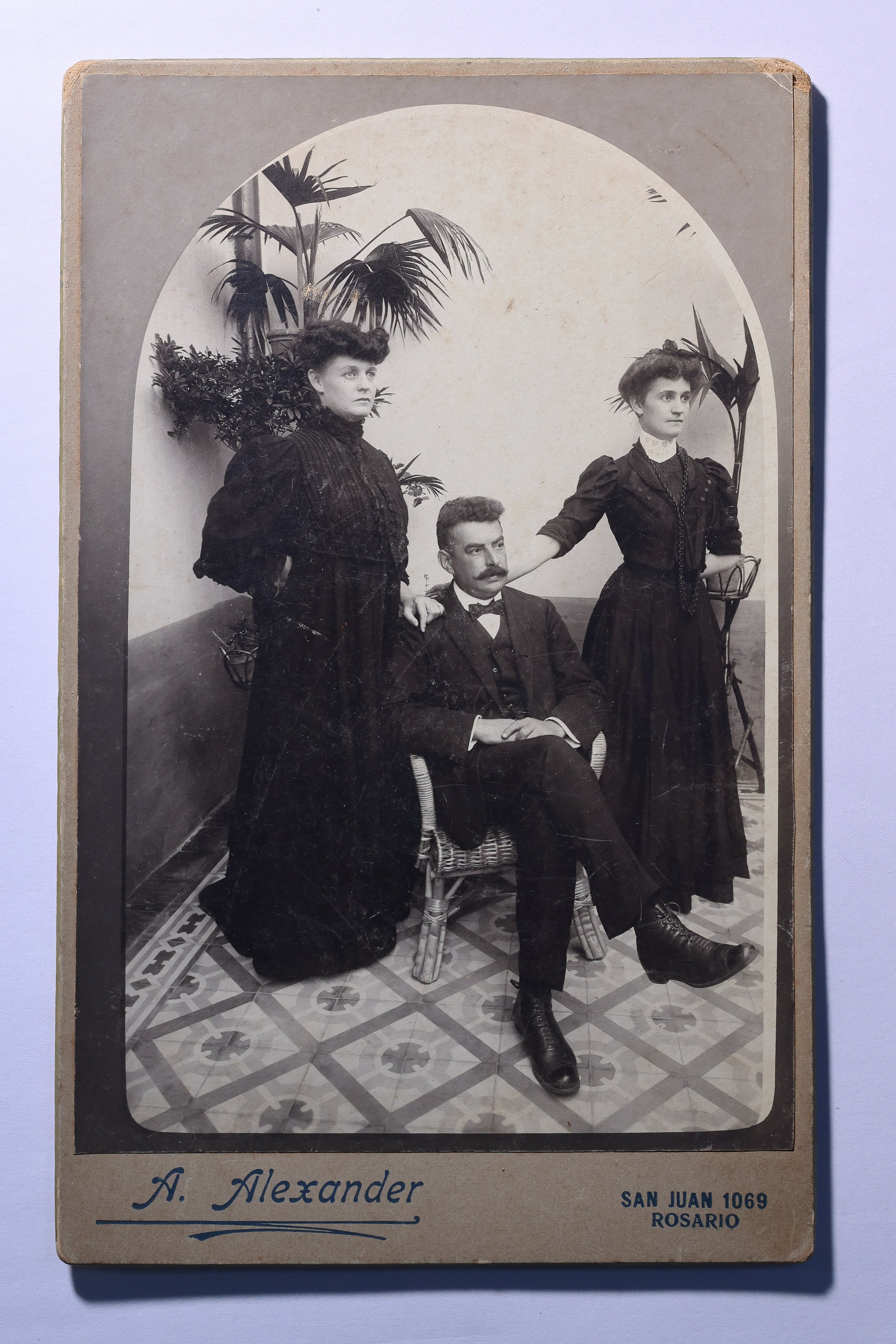 Una de las fotografías tomadas por los antepasados de Abel Alexander