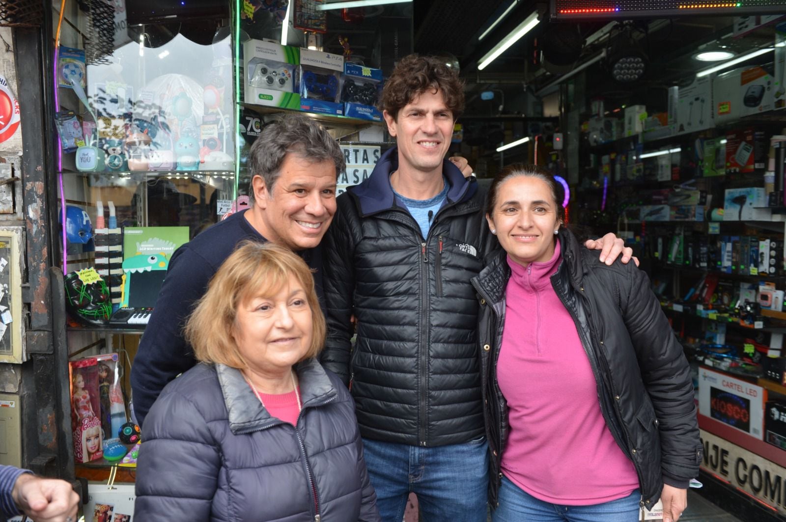 Manes, Lousteau y Graciela Ocaña