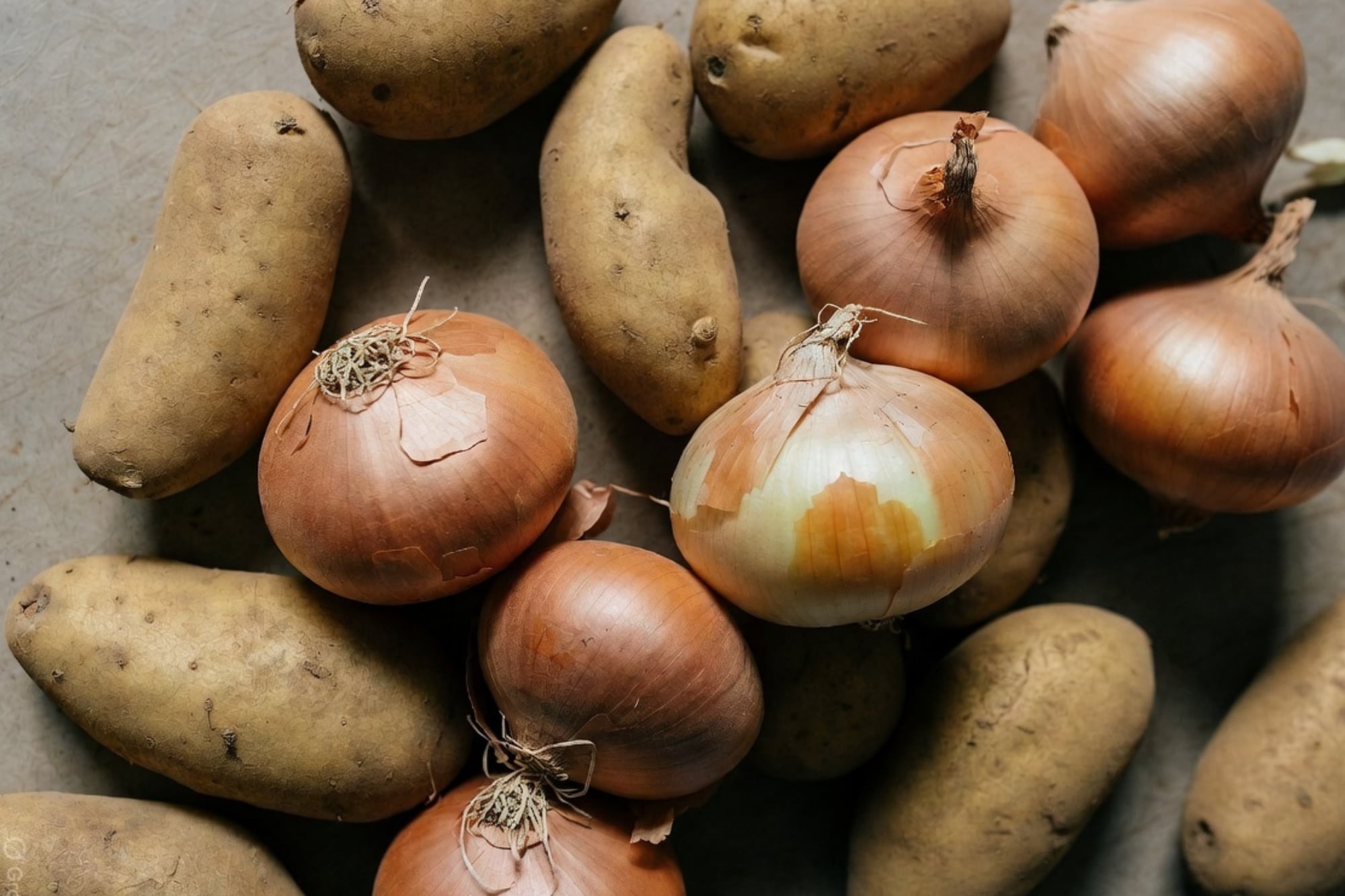 Una experta en alimentos reveló por qué no hay que guardar las papas y las cebollas juntas