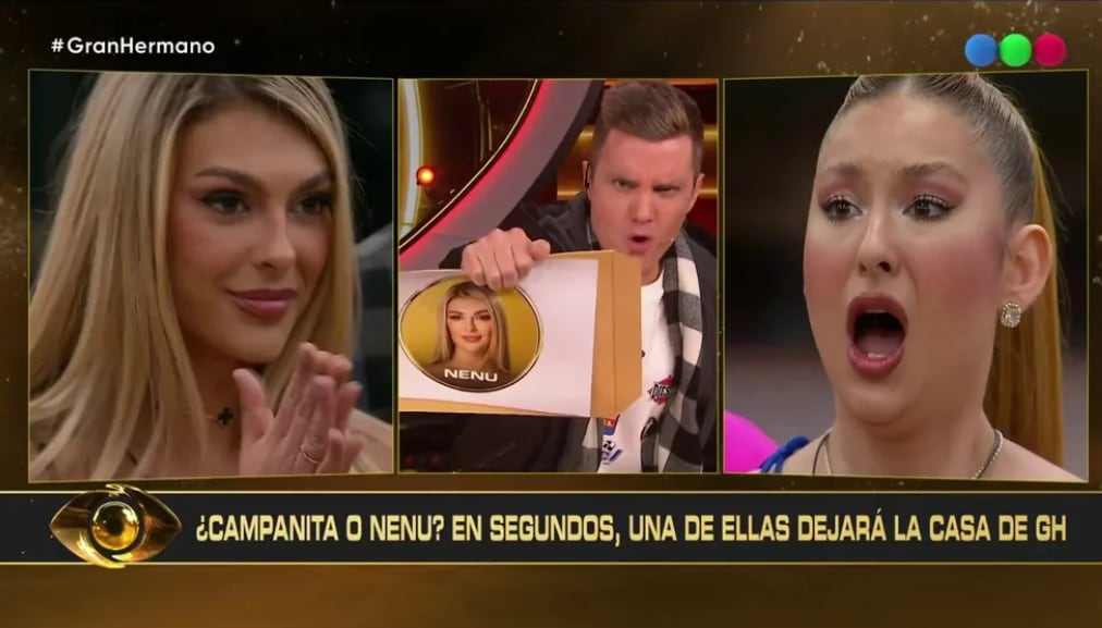 Nenu López se convirtió en la nueva eliminada de Gran Hermano (Captura: Telefe)