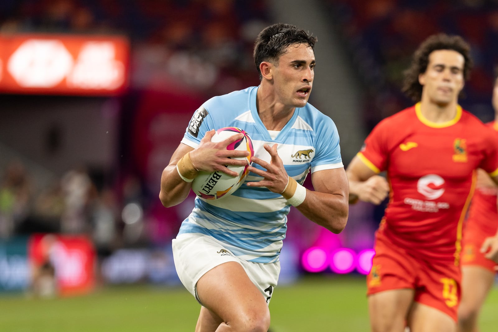 Los Pumas derrotaron a España en Hong Kong en dos oportunidades, en su debut y en semifinales