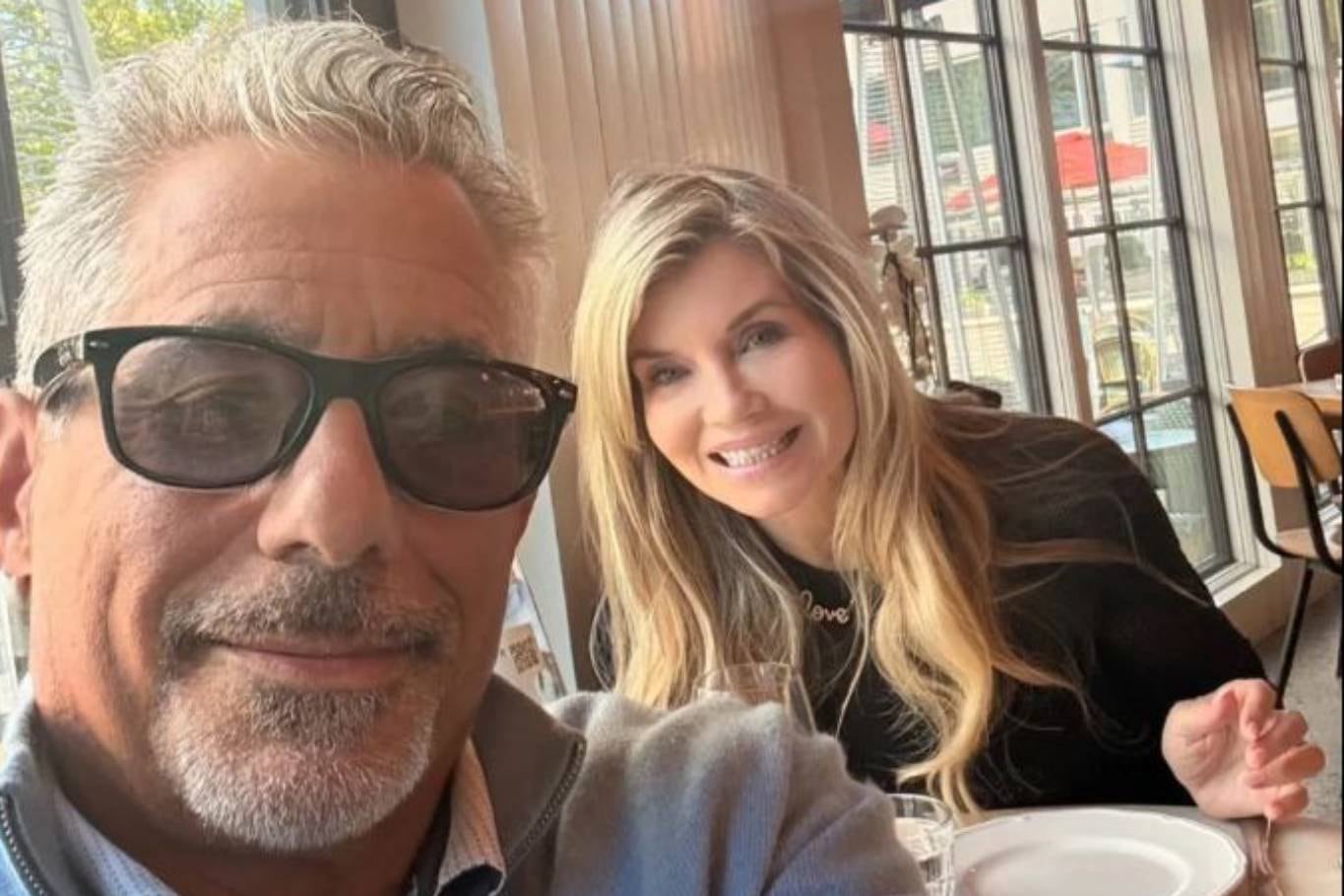 John Macaluso, el segundo esposo de Nadine, con el que lleva más de 20 años casada