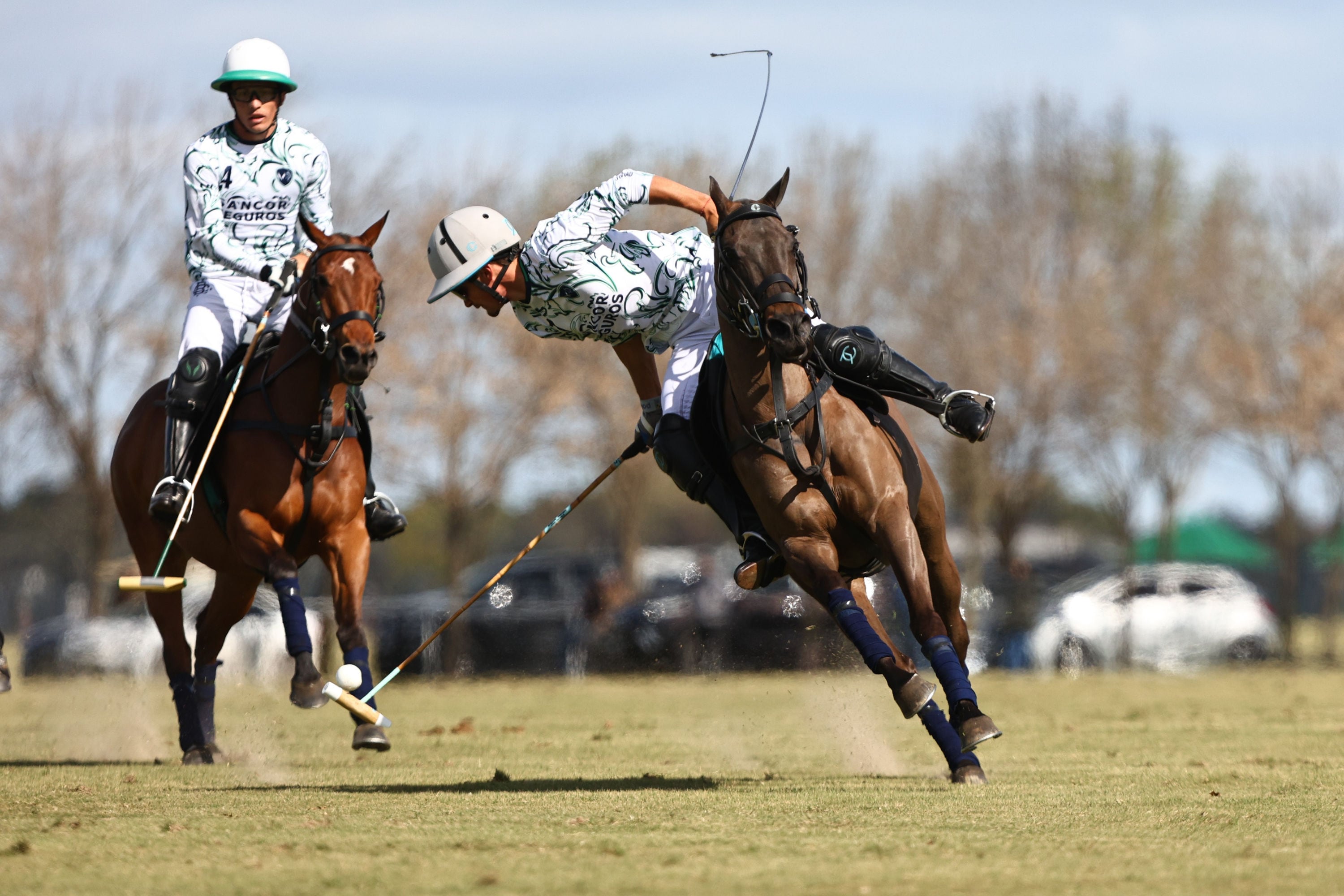 Camilo Castagnola anotó 11 goles en la paliza del defensor del cetro del Abierto de Hurlingham, que comenzó en Pilar.