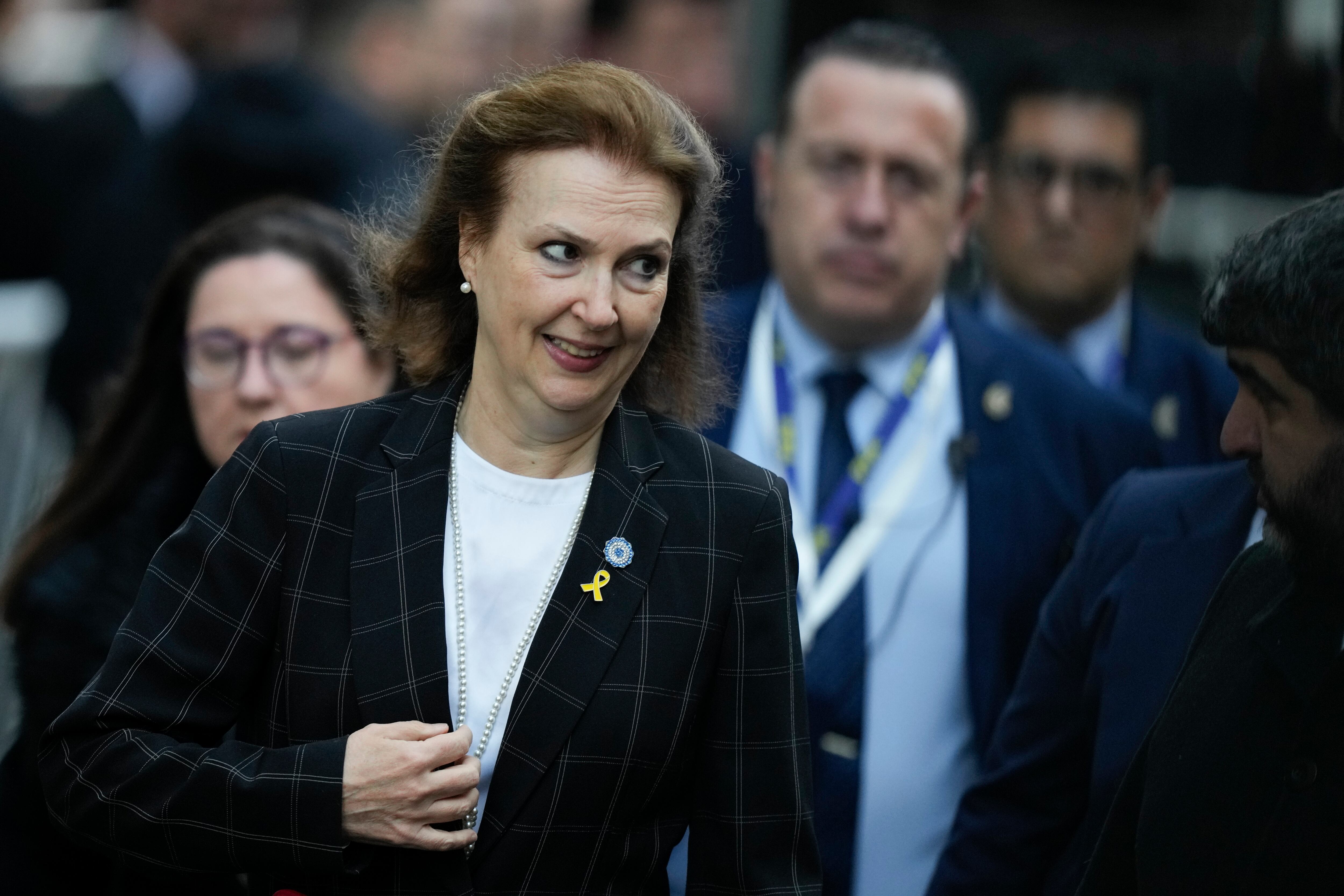 La excanciller Diana Mondino