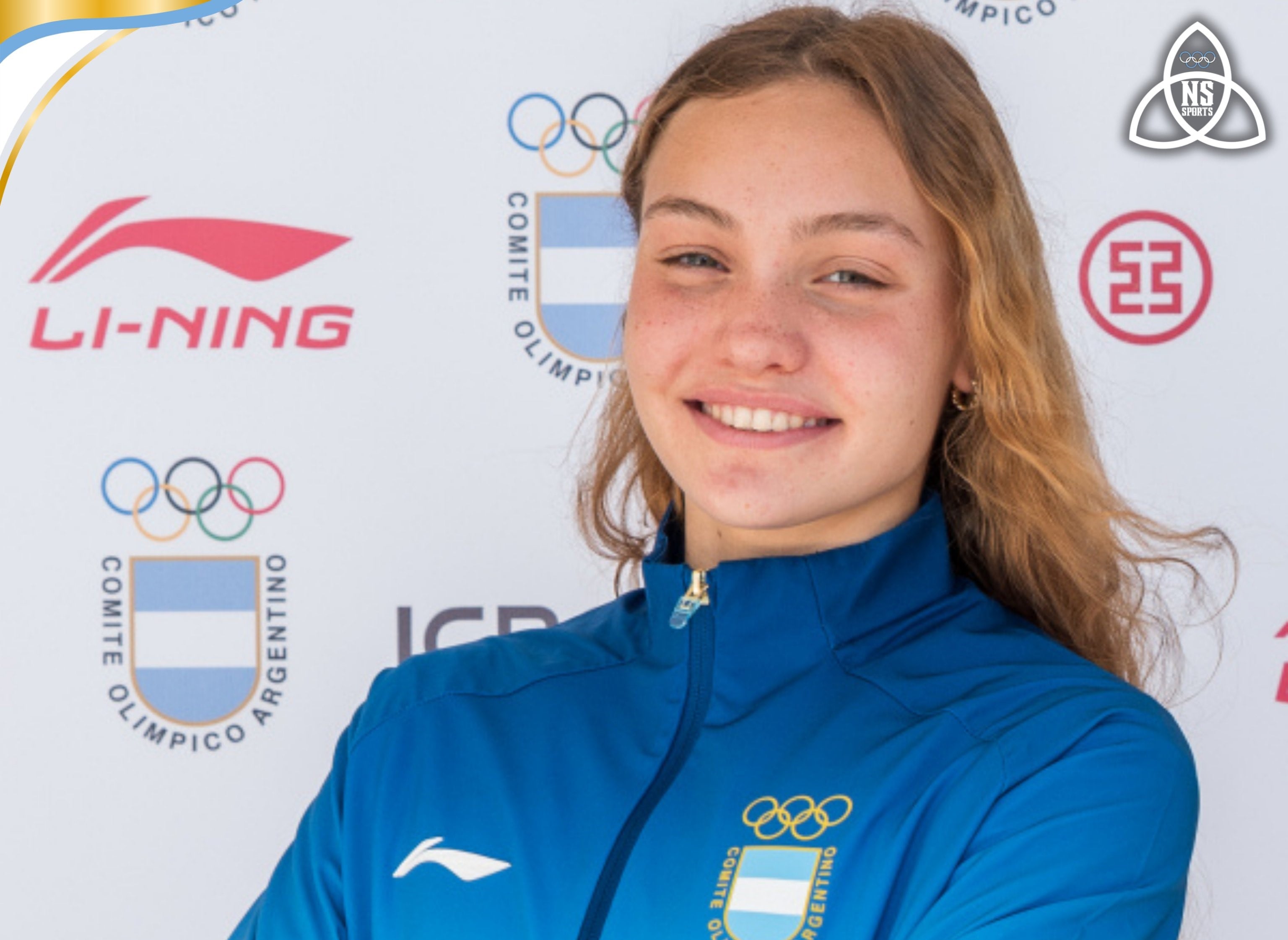 Cecilia Dieleke, la nadadora argentina que rompió los relojes en los Juegos Suramericanos, obtuvo siete medallas; una promesa de 16 años.