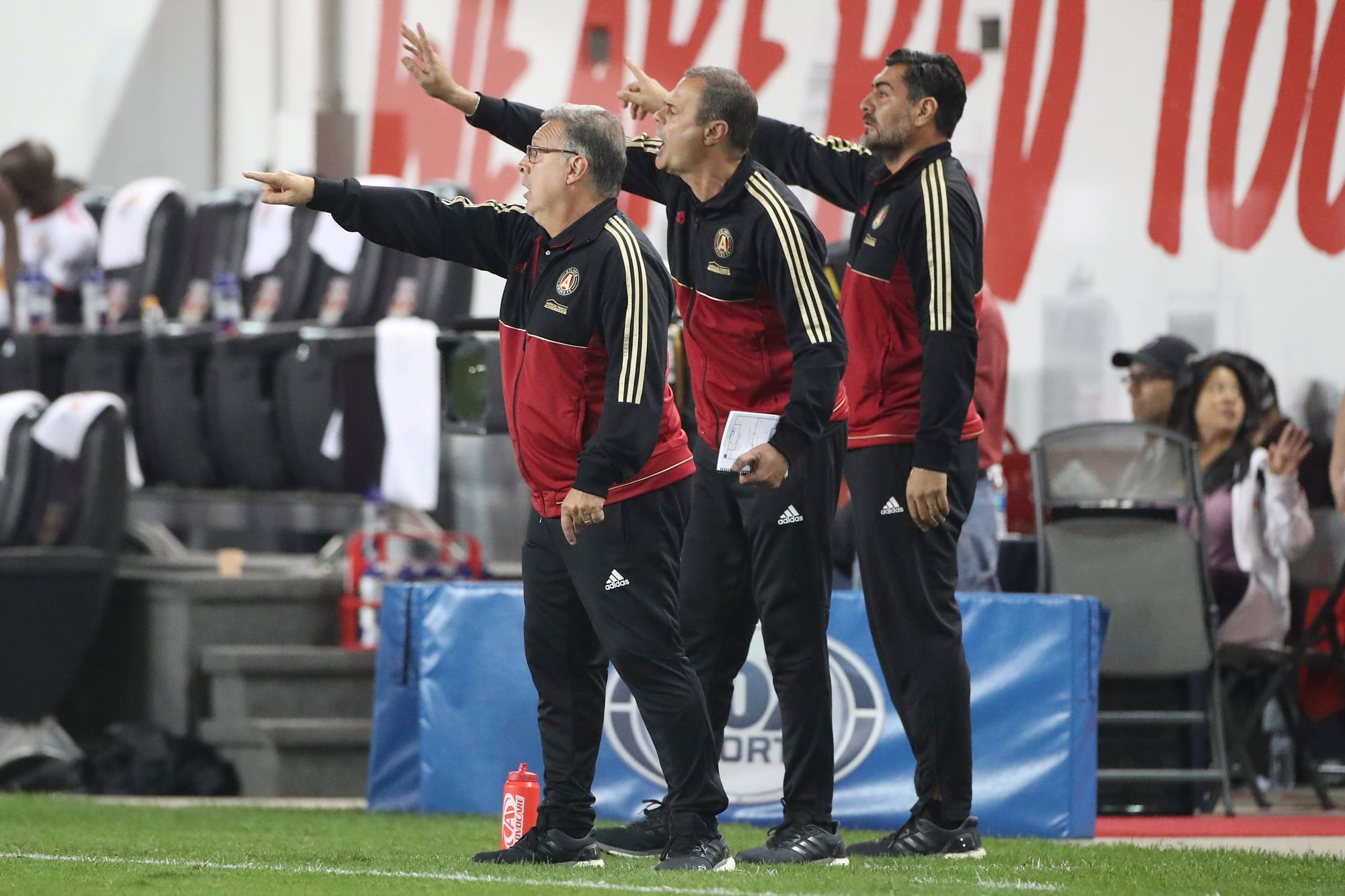 Darío Sala, durante su etapa como ayudante de Gerardo Martino, a quien él mismo acercó a Atlanta y luego acompañó como asistente