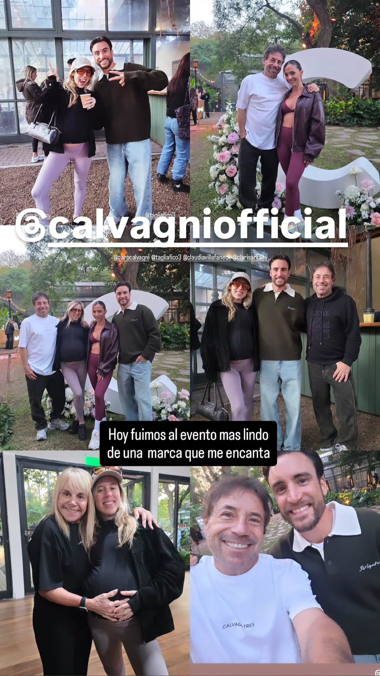 El evento contó con grandes figuras que acompañaron el lanzamiento