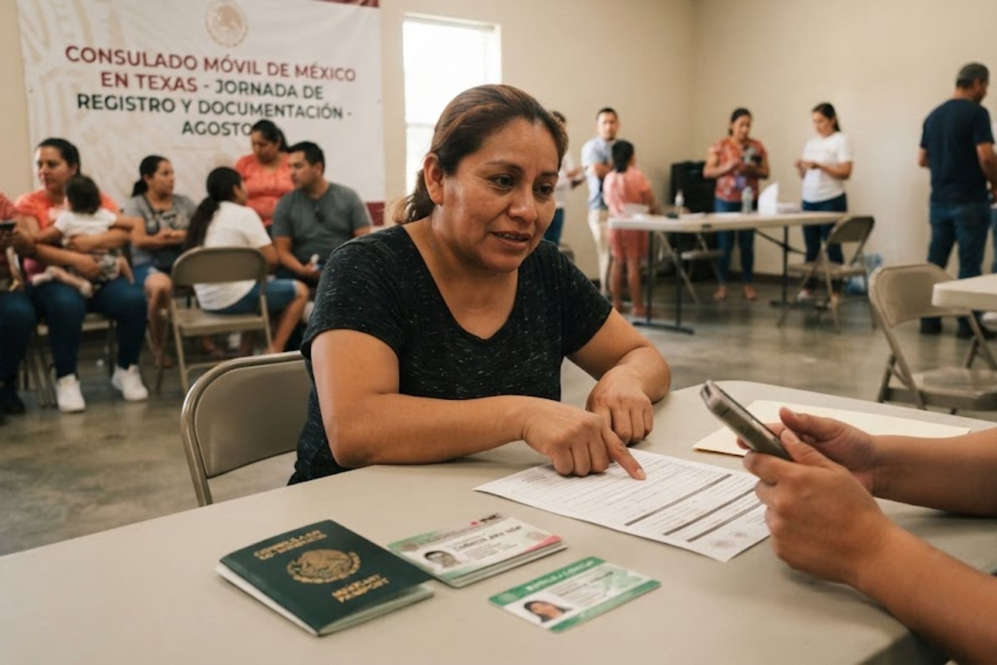 Pasaporte mexicano, matrícula e INE: las cuatro ciudades de Texas con trámites consulares en agosto 2026