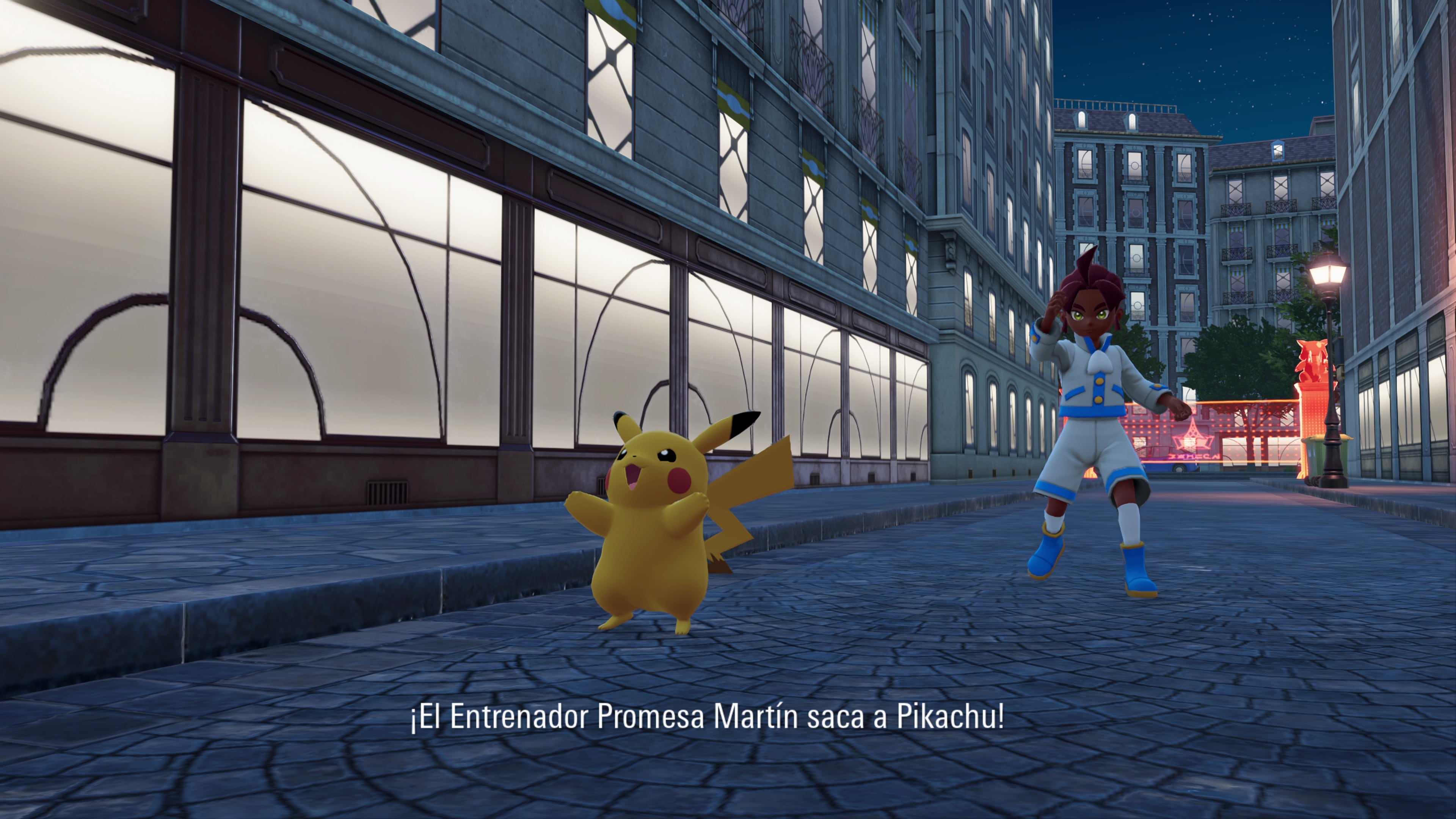 Una captura de pantalla del Pokémon Legends Z-A que estará disponible para las dos versiones de Nintendo Switch desde el 16 de octubre