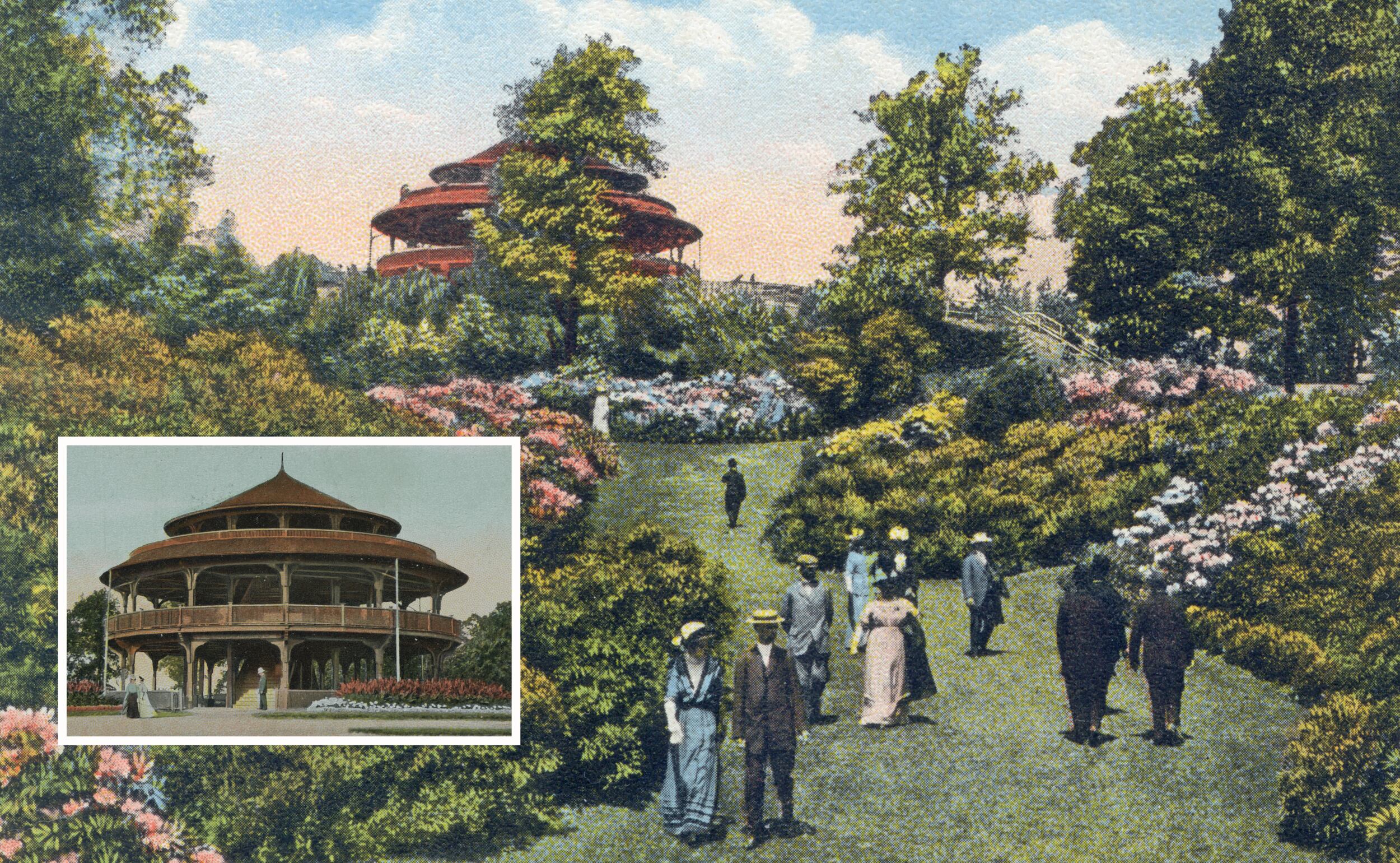 El Children’s Pavilion original fue diseñado por Frederick Law Olmsted, considerado uno de los arquitectos paisajistas más influyentes de Estados Unidos