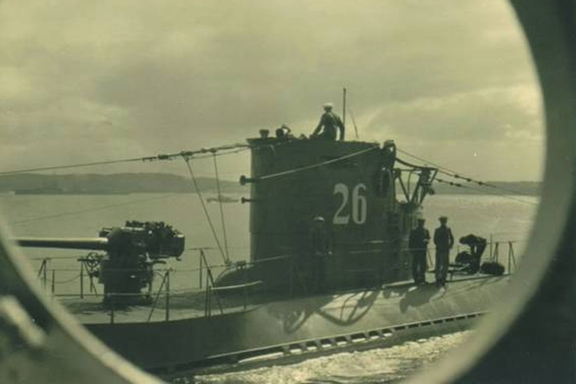 El legendario sumergible U-26 comandando por el argentino Heinz Scheringer