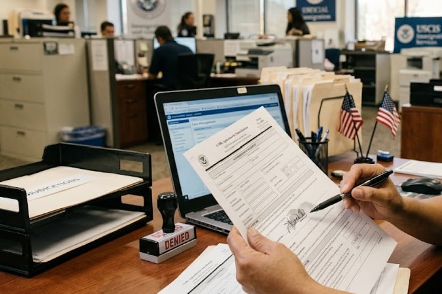 Regla del Uscis que comenzó en agosto: por qué una solicitud pendiente puede ser rechazada sin RFE ni aviso previo 6 La normativa reemplaza directrices anteriores que permitían corregir faltas durante el proceso
