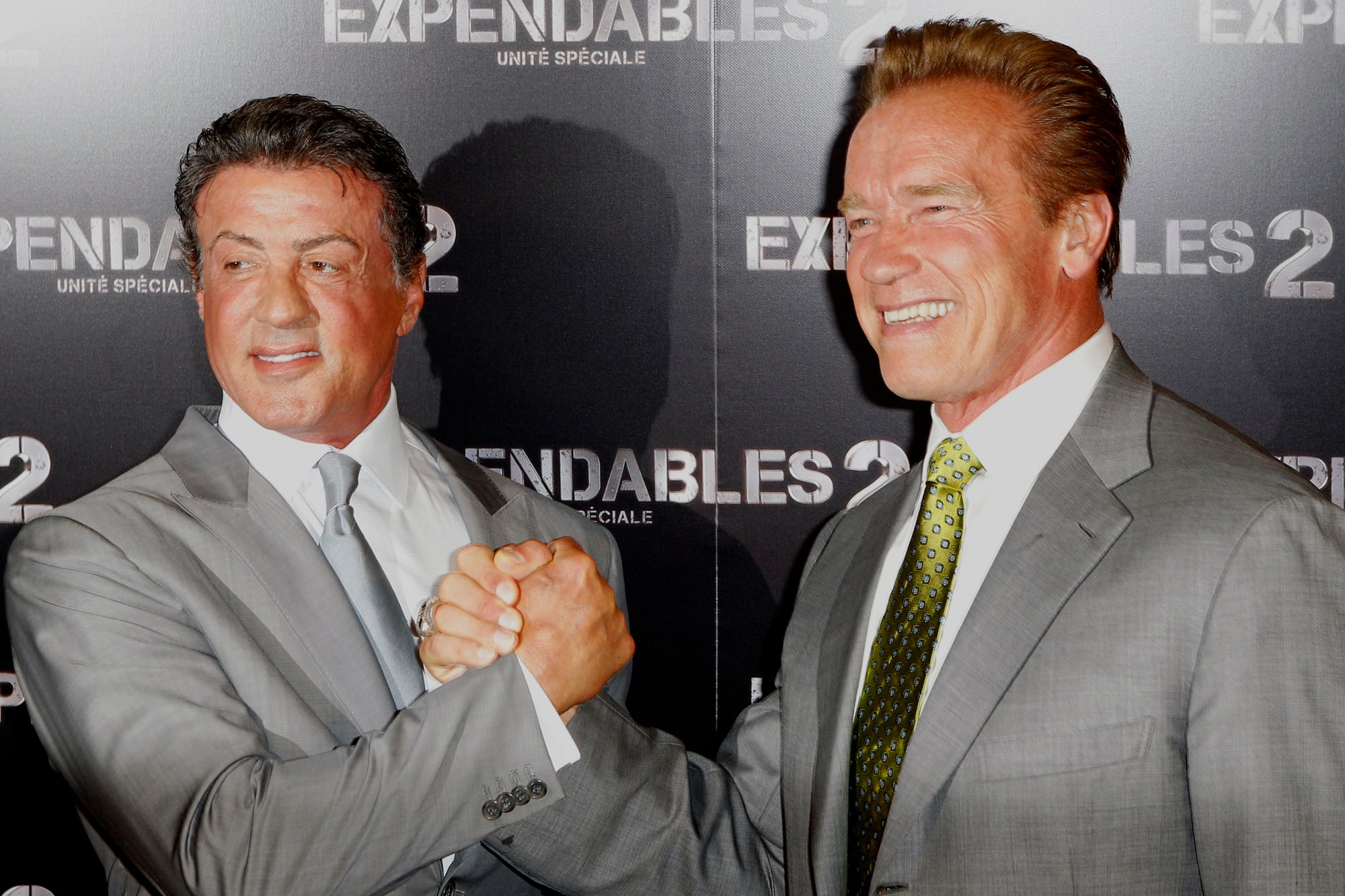Arnold Schwarzenegger y Sylvester Stallone, de la rivalidad a ser socios y amigos