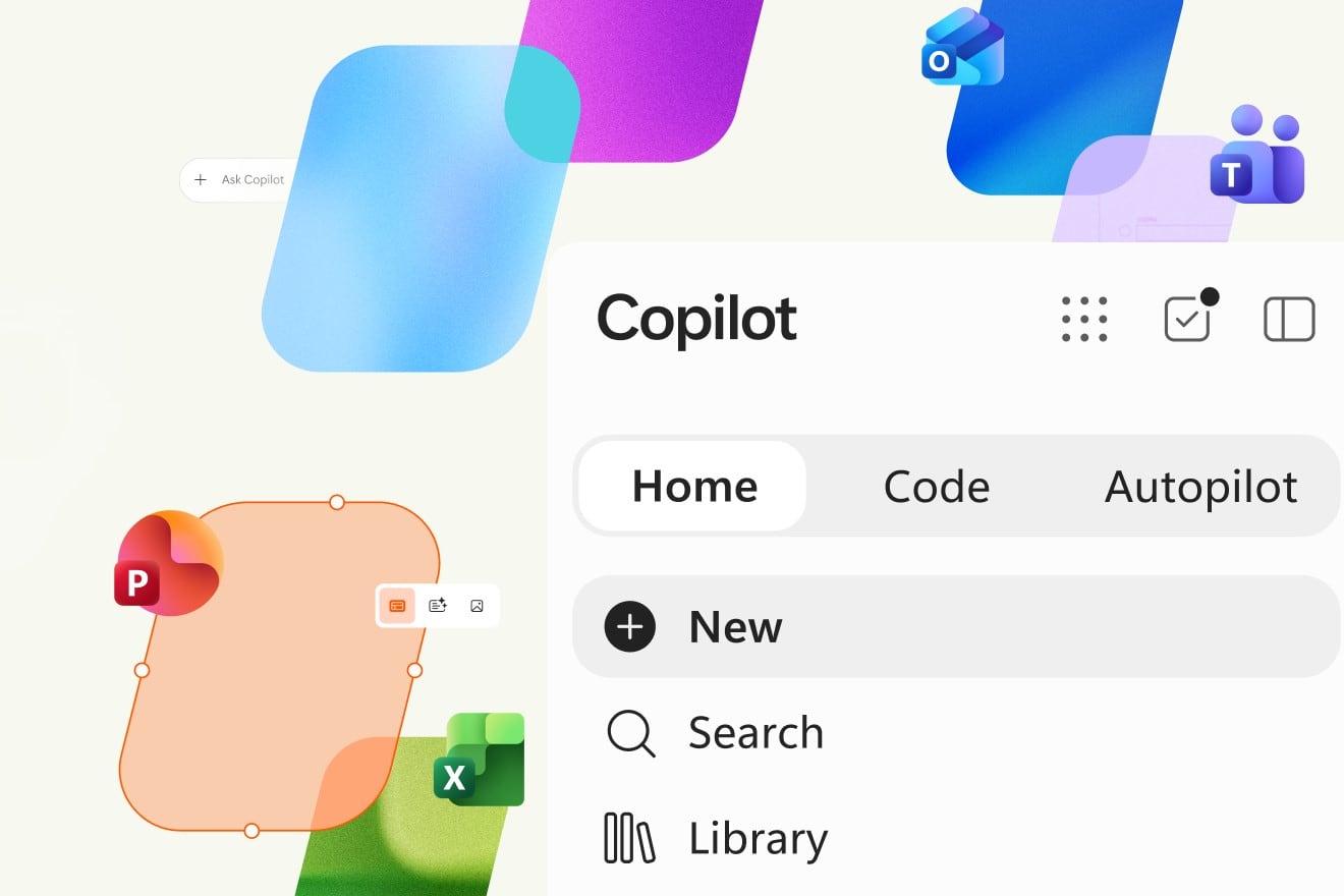Microsoft reinventa Copilot con Home, Code y Autopilot, las herramientas que buscan revolucionar el trabajo diario