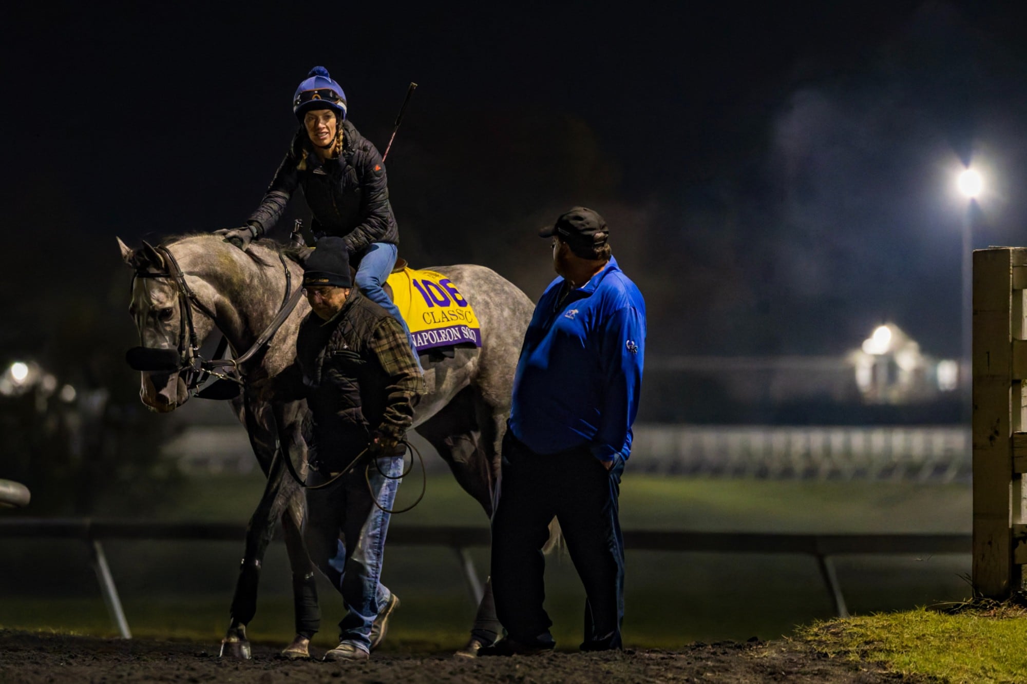 Breeders’ Cup: Napoleón Solo, el “adolescente inmaduro” al que su galopadora sabe cómo evitar que se meta en problemas