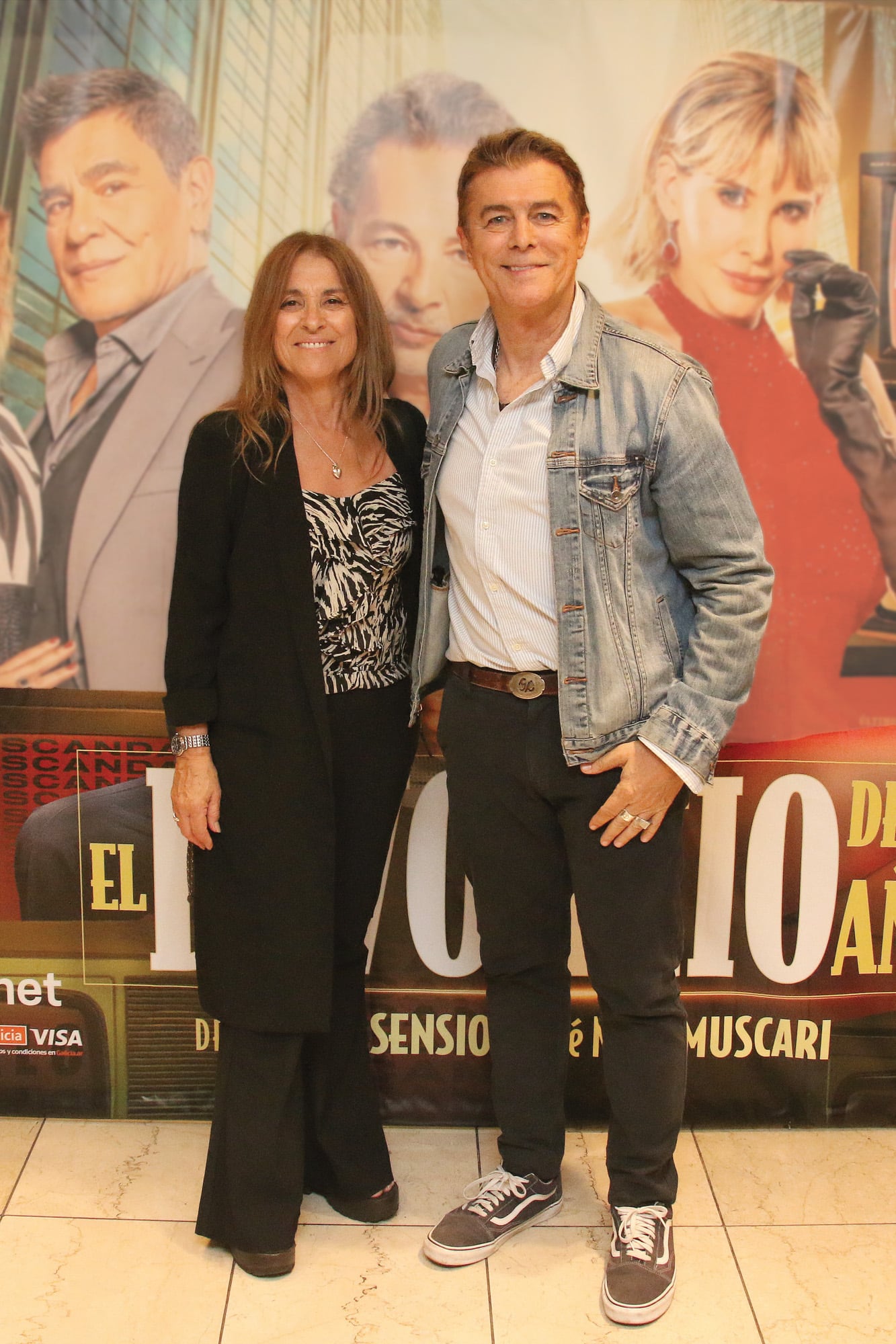 Gabriel
Corrado y su
mujer, Constanza
Feraud